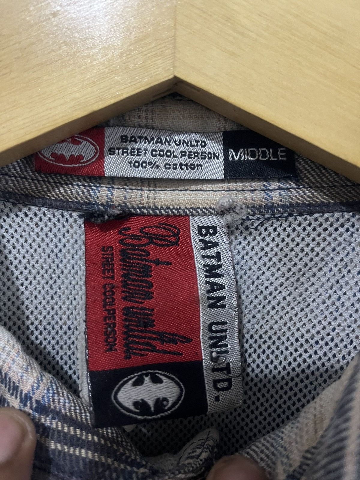 Japanese Brand Unlimited Detachable Zip-Off Sleeve Flannel Streetwear Size US L / EU 52-54 / 3 - 8 Thumbnail