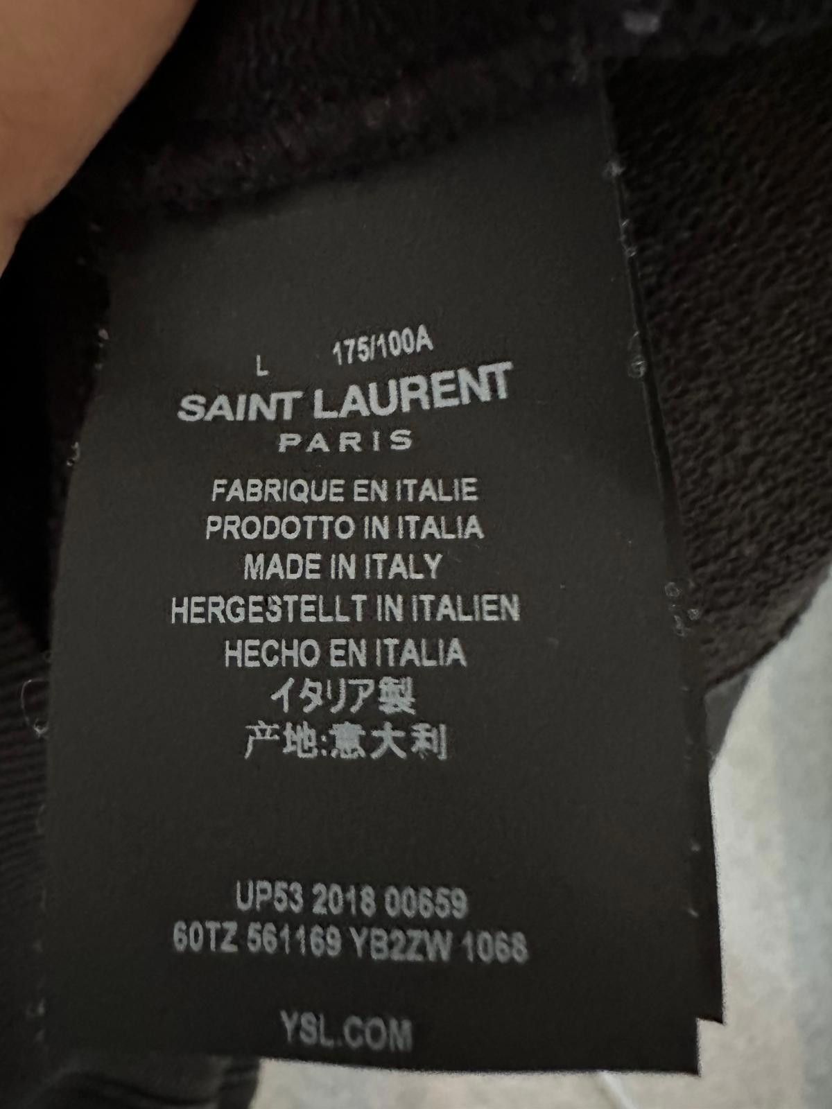Yves Saint Laurent Saint Laurent hoodie Size US L / EU 52-54 / 3 - 6 Thumbnail