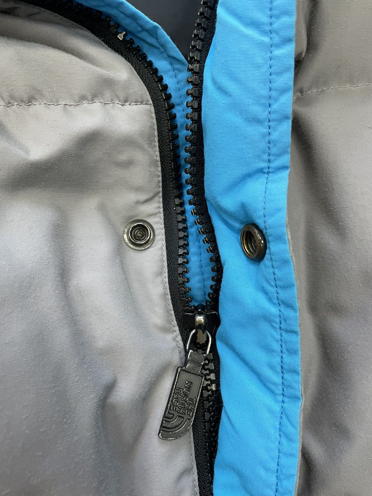 The North Face × Vintage Vintage 90s TNF Vest Nuptse 700 gray Size US M / EU 48-50 / 2 - 9 Thumbnail