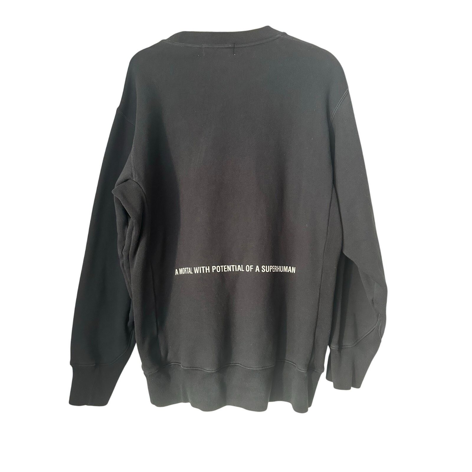 Ambush Design AMBUSH BLACK '19 LOGO Black Crewneck Sweatshirt Size 2 Size US S / EU 44-46 / 1 - 2 Thumbnail