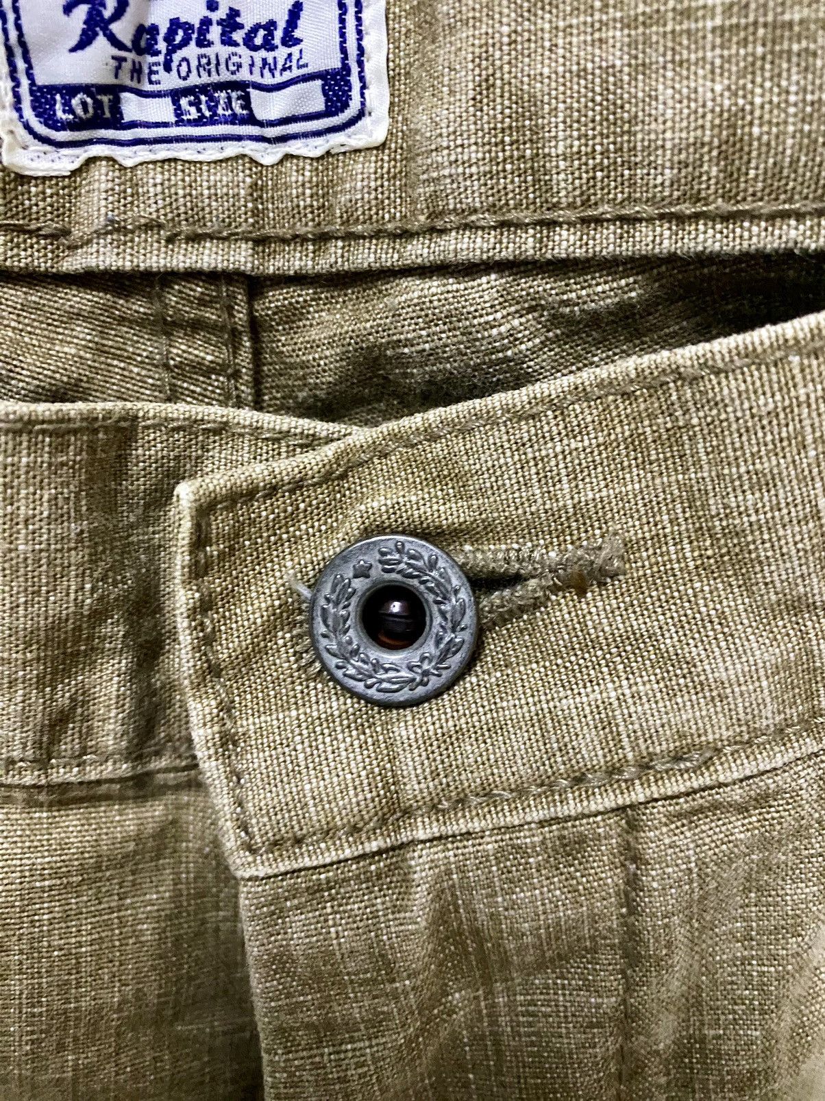 Kapital 🔥OG🔥Rare vintage Kapital Brown Flare Monkey pants Size US 29 - 7 Thumbnail
