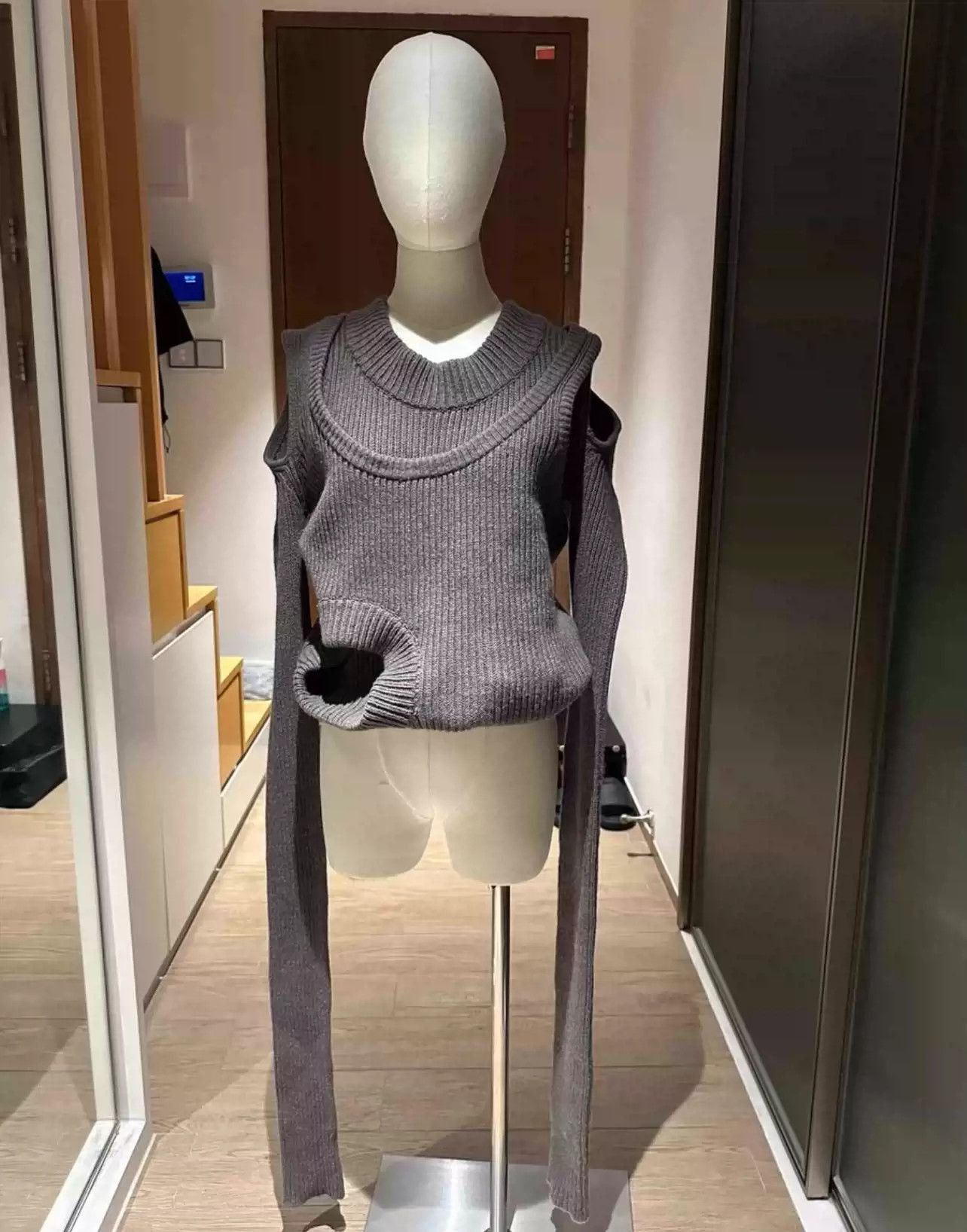Rick Owens Rick owens FW21 gethsemane bananaBanana sweater-2505 Size US L / EU 52-54 / 3 - 5 Thumbnail