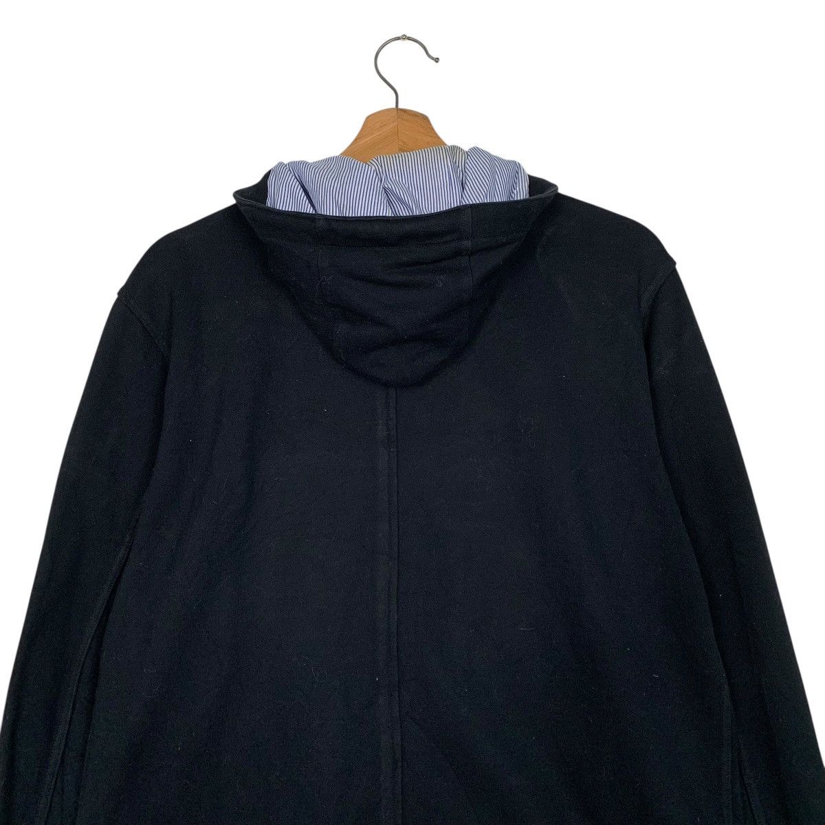 Beams Japan Beams Japan Hooded Black Jacket Size US M / EU 48-50 / 2 - 8 Thumbnail