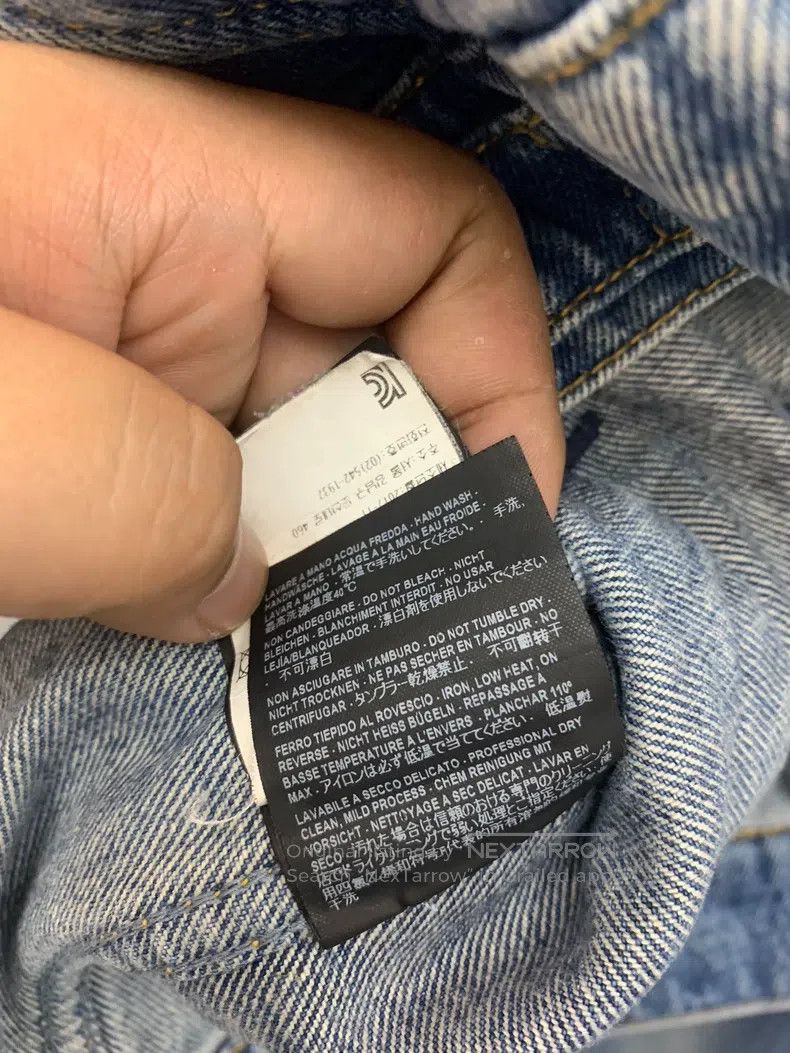 Balenciaga Balenciaga Classic Blue Denim Jacket Size US M / EU 48-50 / 2 - 8 Thumbnail