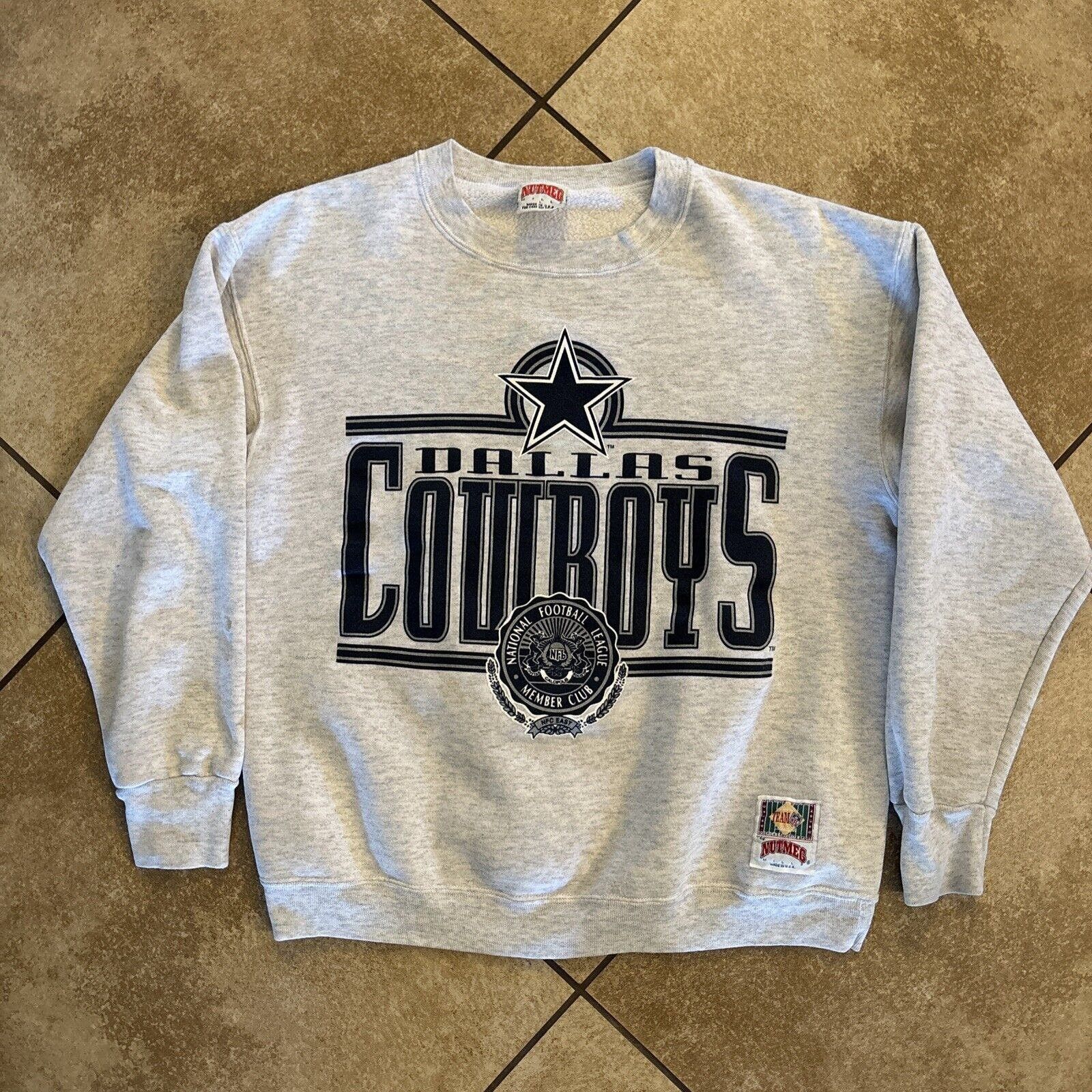 Dallas Cowboys Vintage Nutmeg good Breakthrough Shirt Large 1995 Double Sided