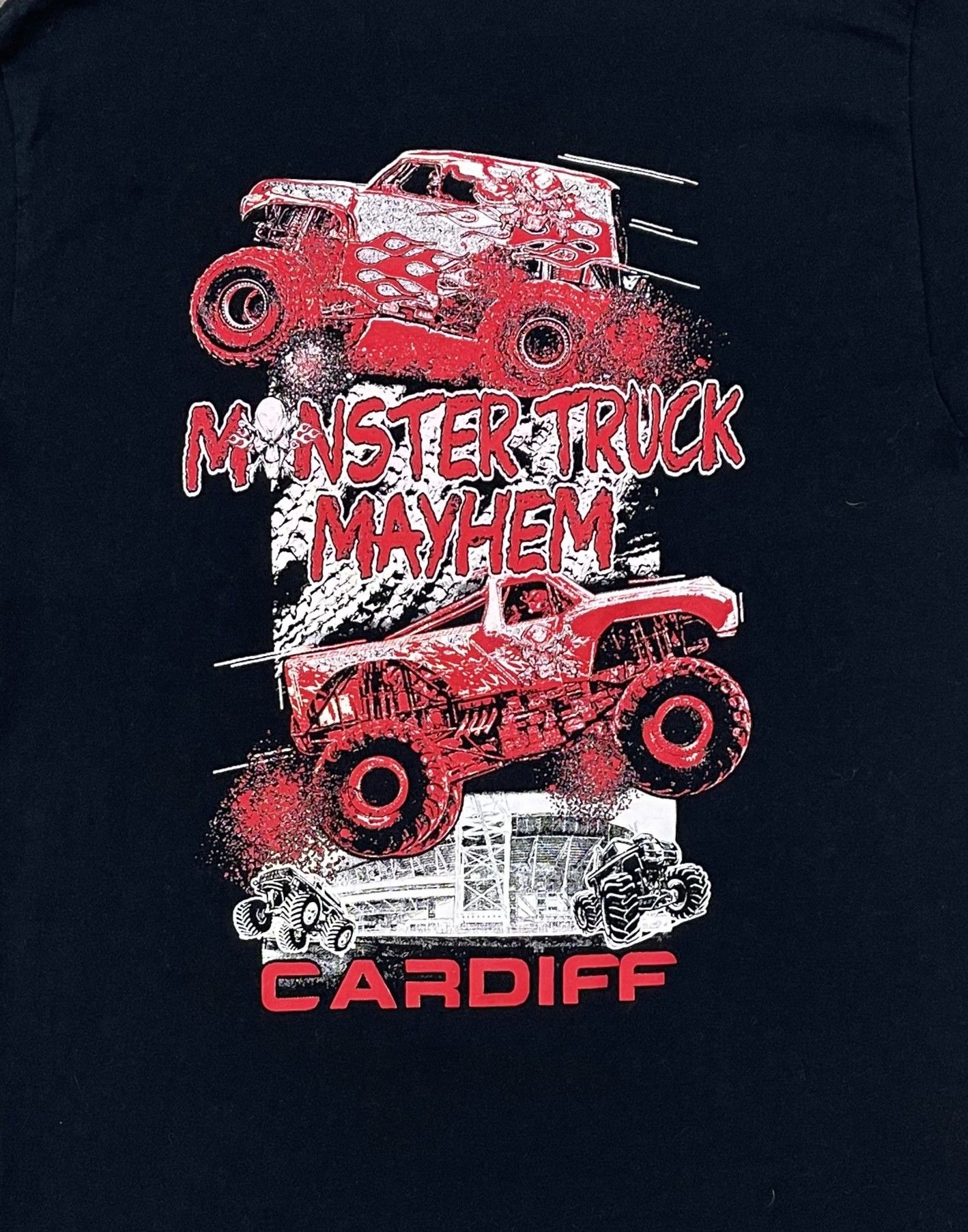 Gildan × Vintage MONSTER TRUCK MAYHEM CARDIFF GILDAN Size US S / EU 44-46 / 1 - 4 Thumbnail