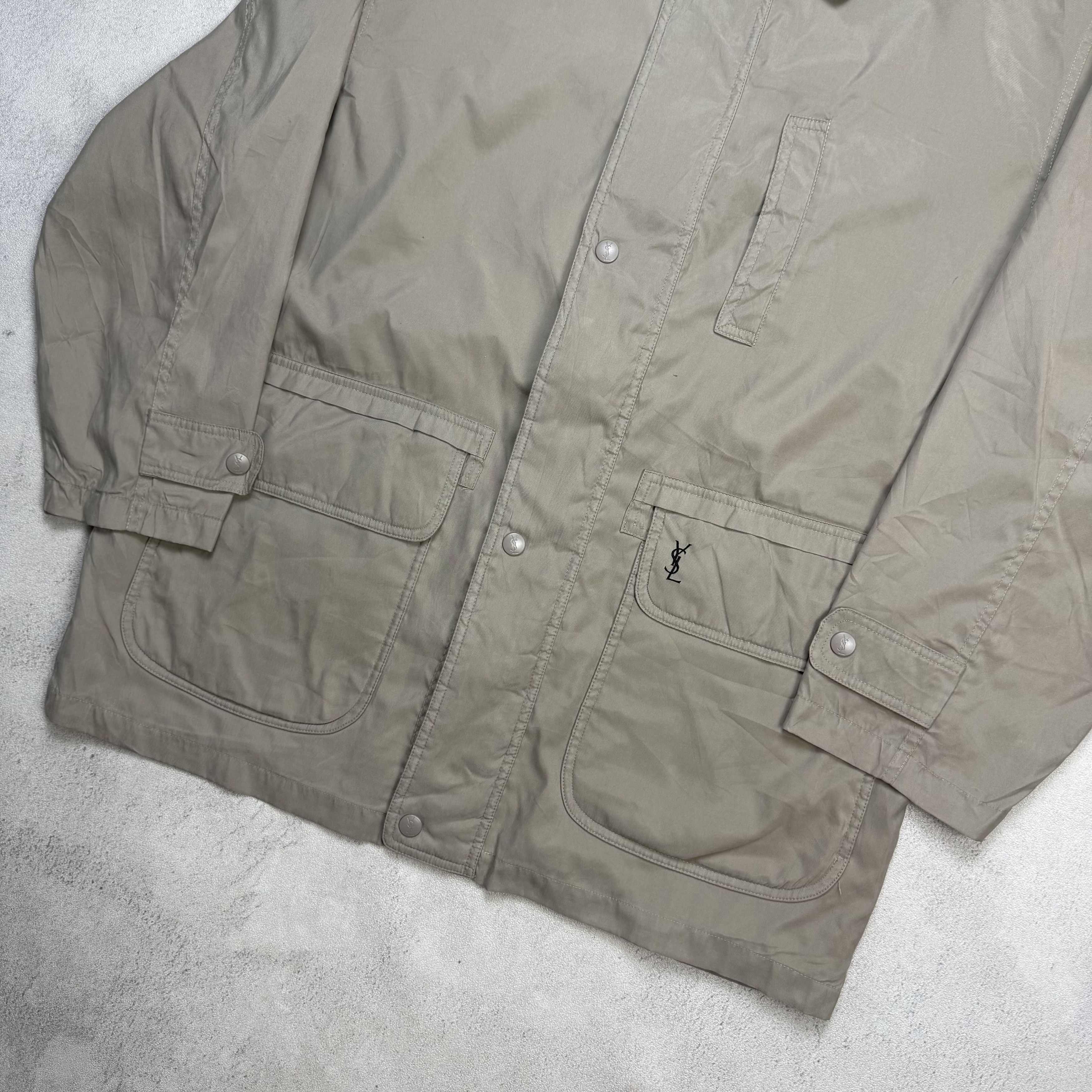 Yves Saint Laurent Vintage Yves Saint Laurent YSL Coat Jacket Size US L / EU 52-54 / 3 - 4 Thumbnail