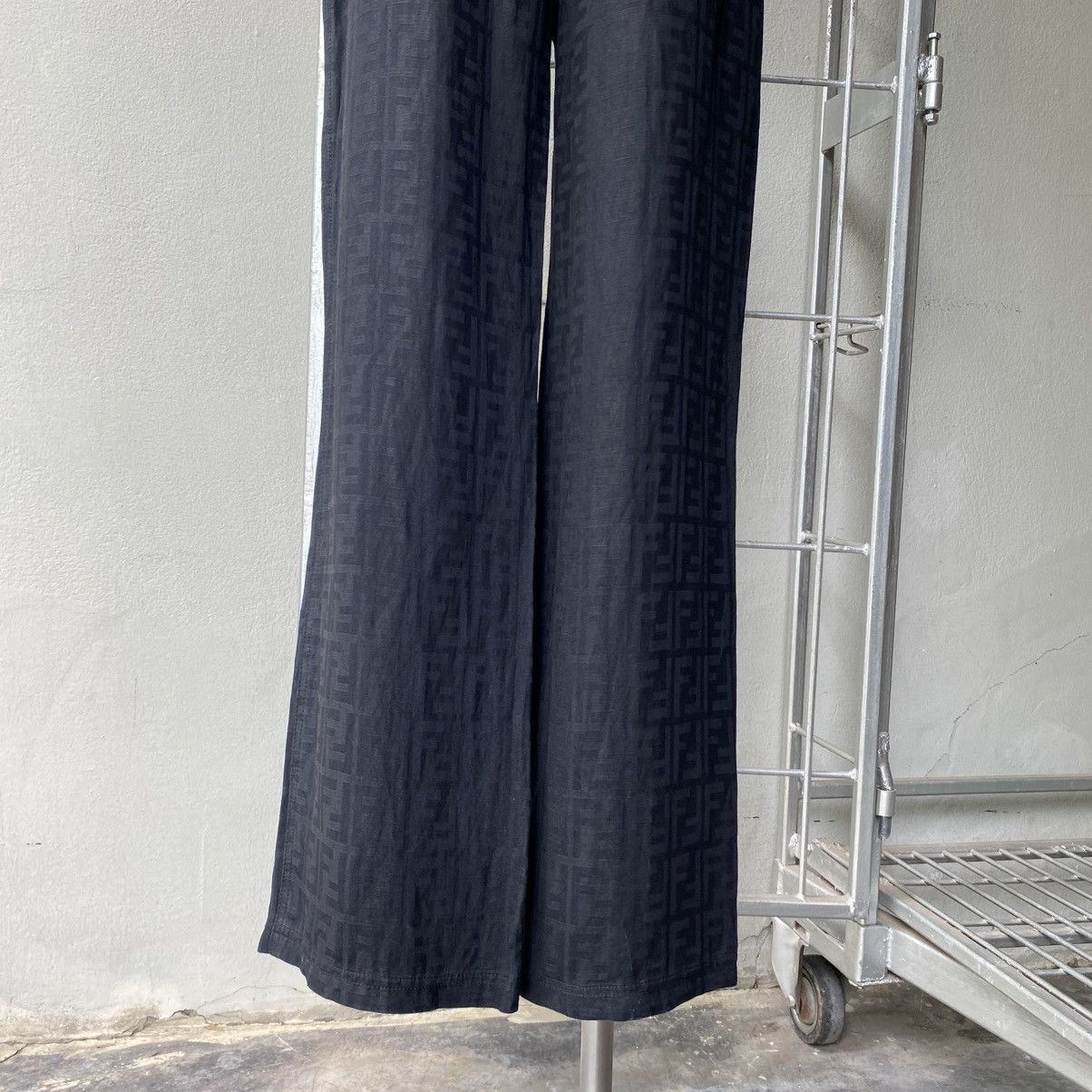 Fendi FENDI Black Monogram Pattern Pants Size 28" / US 6 / IT 42 - 5 Thumbnail