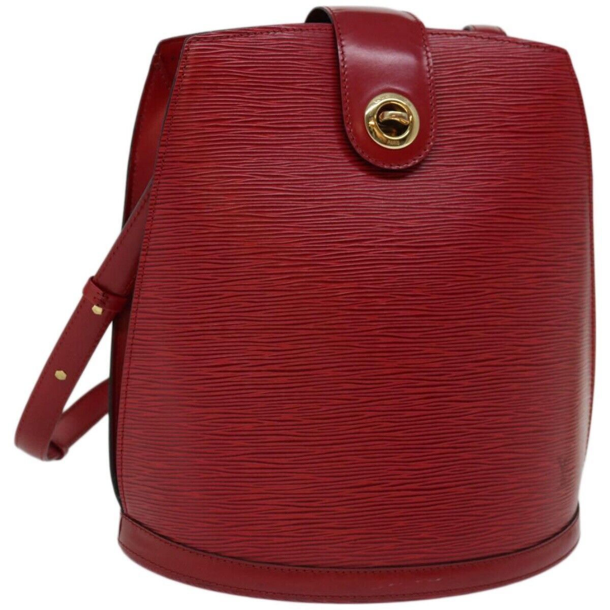 image of Borsa A Tracolla Louis Vuitton Epi Cluny in Rosso, Women's