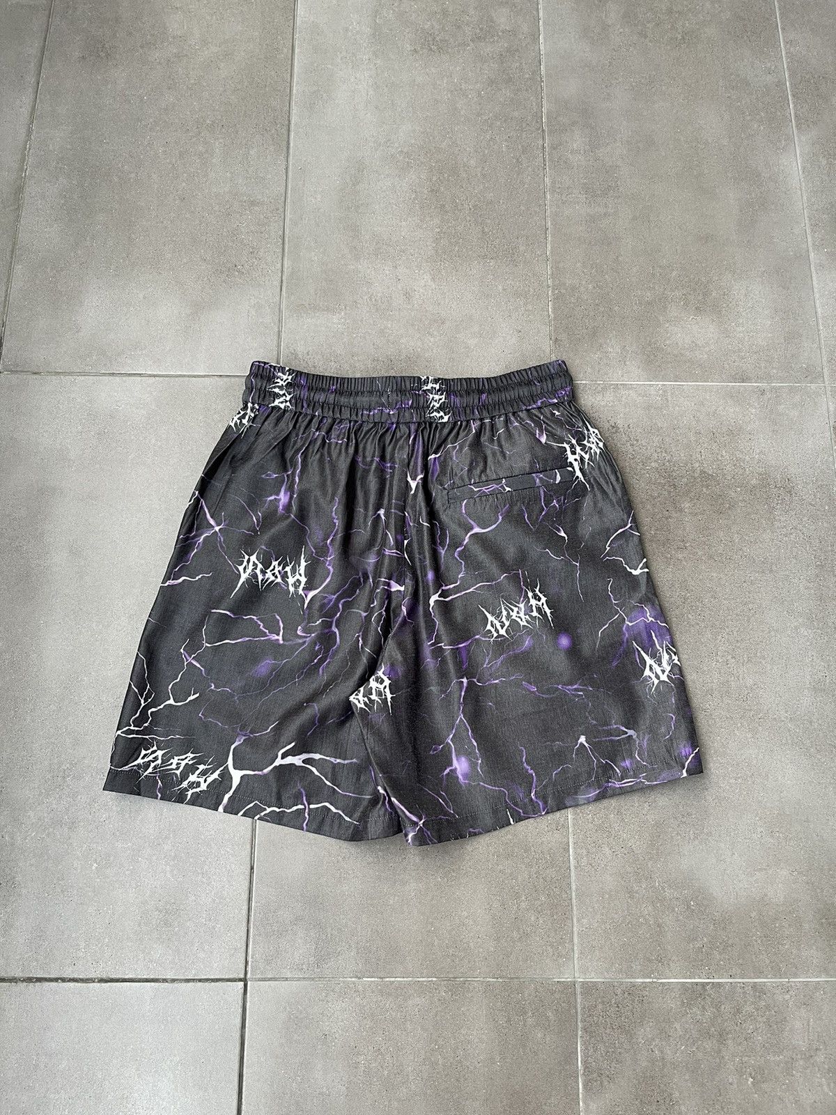 Han Kjobenhavn !DS! FW22 Han Kjobenhavn Purple Thunder Track Shorts Size US 34 / EU 50 - 16 Thumbnail