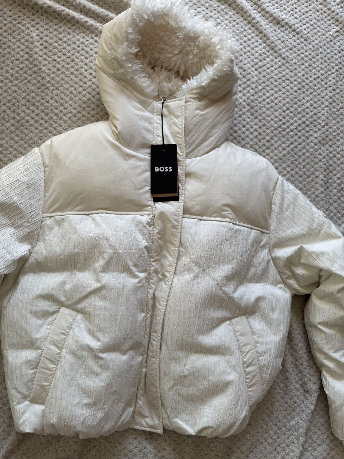 Hugo Boss New Womens Boss Down Winter Puffer Jacket With Tags Size US S / EU 44-46 / 1 - 8 Thumbnail