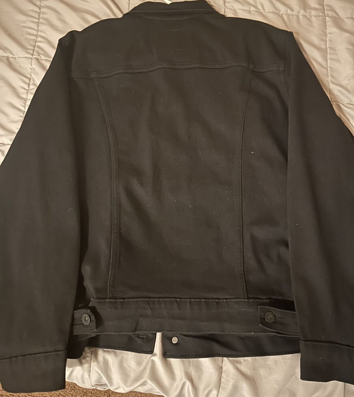 Levi's Men’s Levi’s Black Denim Jacket Size US XS / EU 42 / 0 - 7 Thumbnail