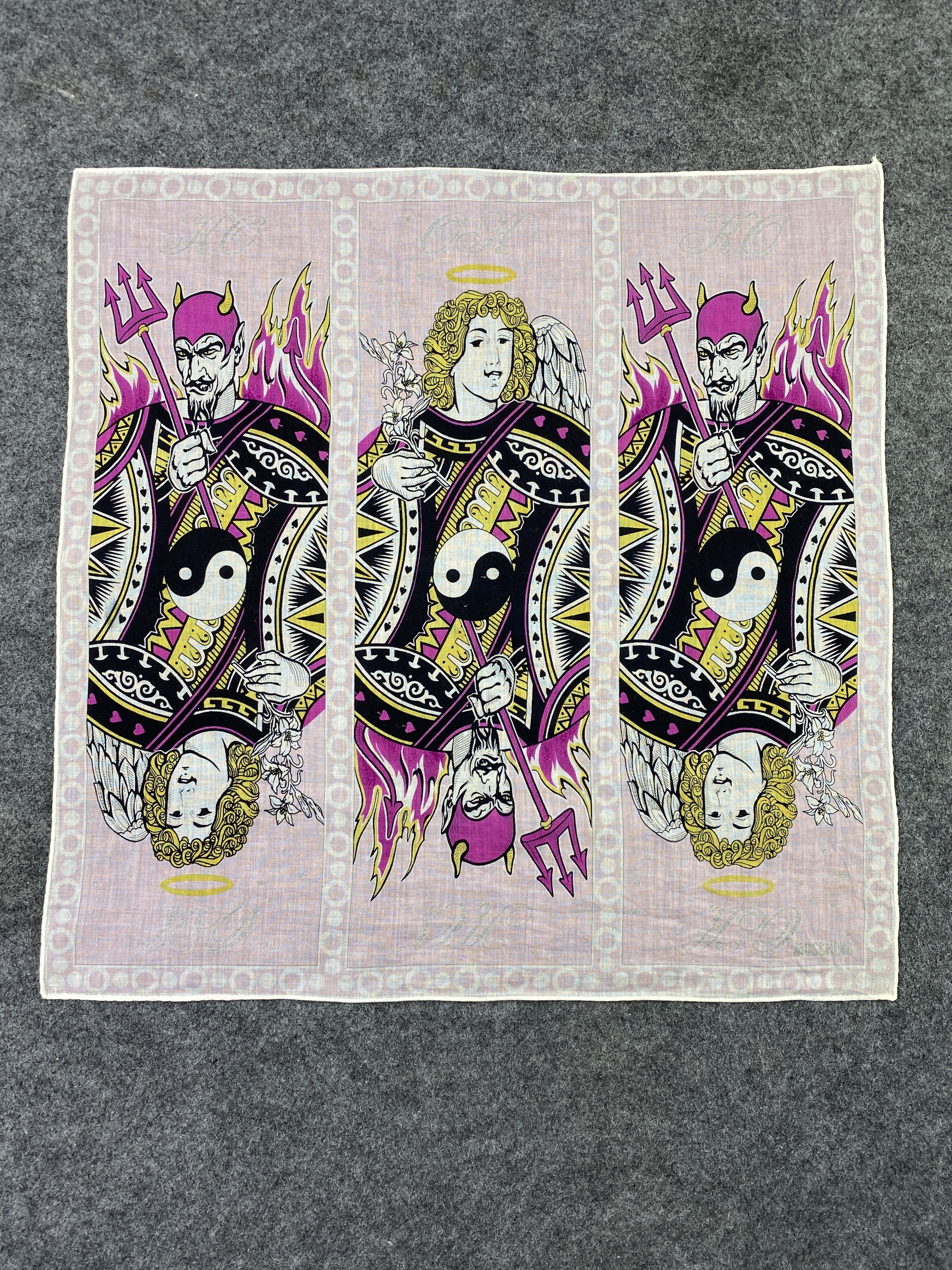 Moschino Vintage Moschino Handkerchief / Bandana / Neckerchief-B317 Size ONE SIZE - 3 Thumbnail