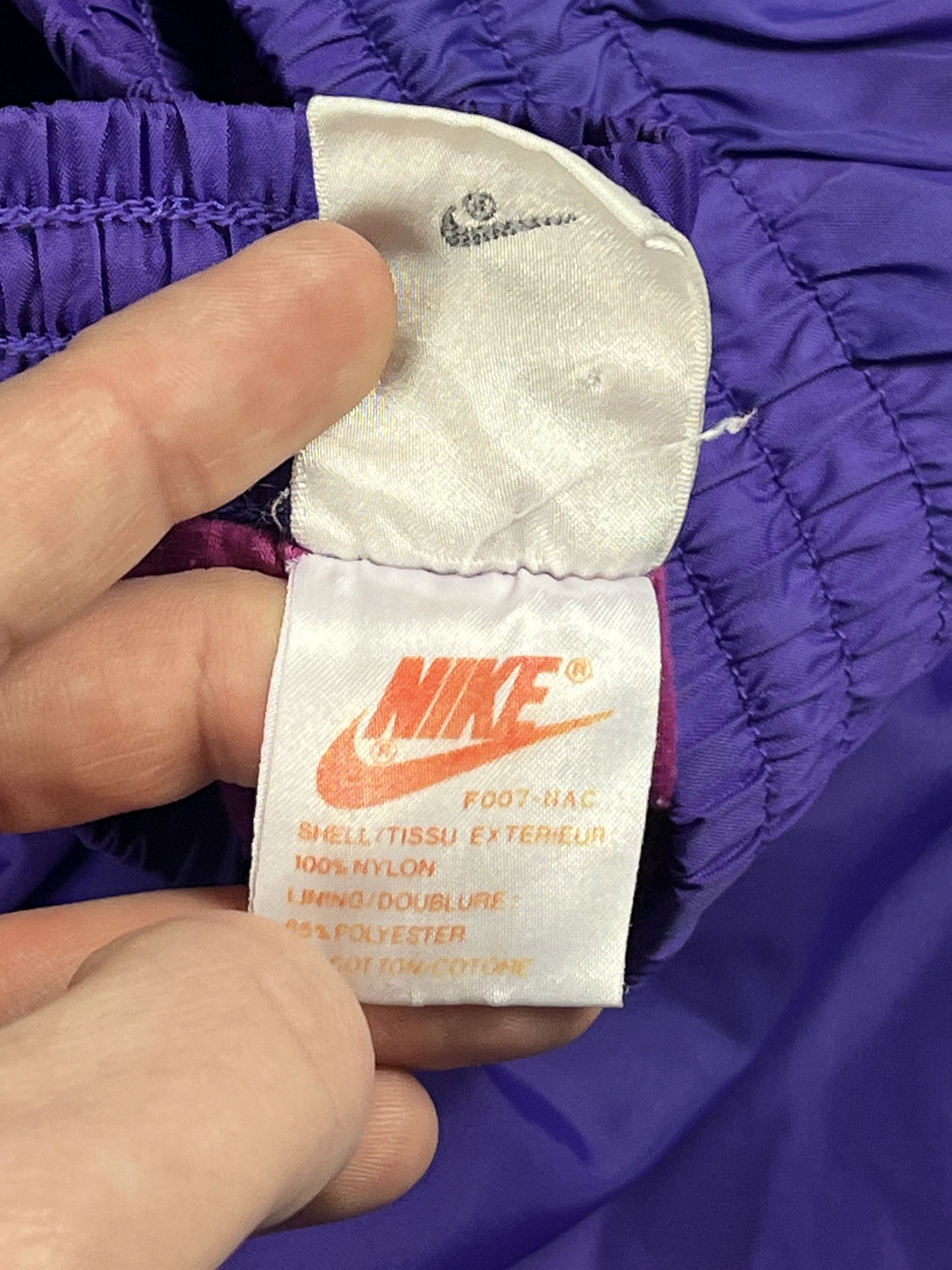 Nike × Vintage Vintage 90s Nike Trackpants Size US 32 / EU 48 - 5 Thumbnail