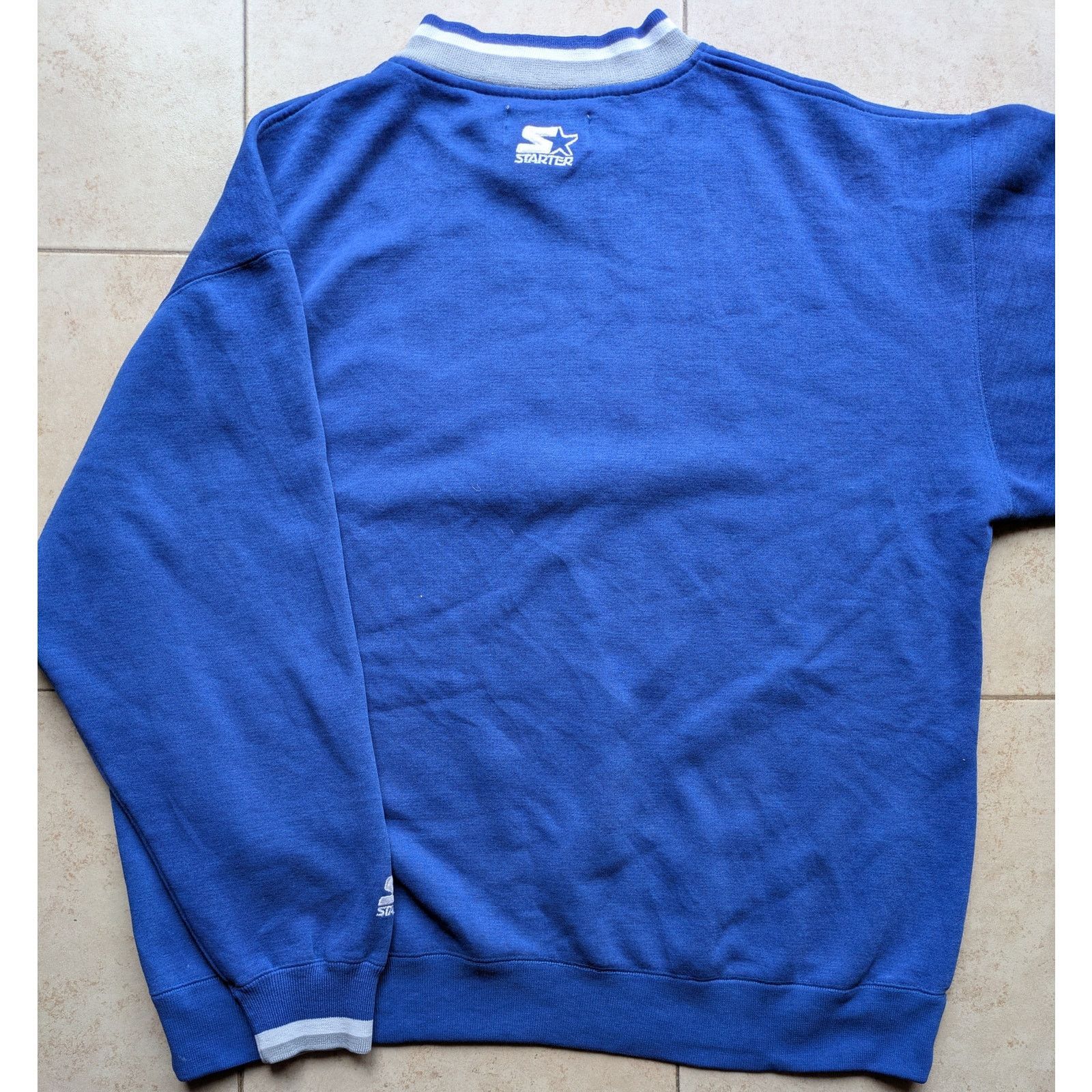NFL × Starter Detroit Lions 90s STARTER crew logo pullover L Team NFL vtg Size US L / EU 52-54 / 3 - 5 Thumbnail