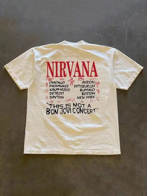 VIBE Kusuno x Hada Loose Letter Print Short Sleeve T Shirt White Size US XL / EU 56 / 4 - 8 Thumbnail