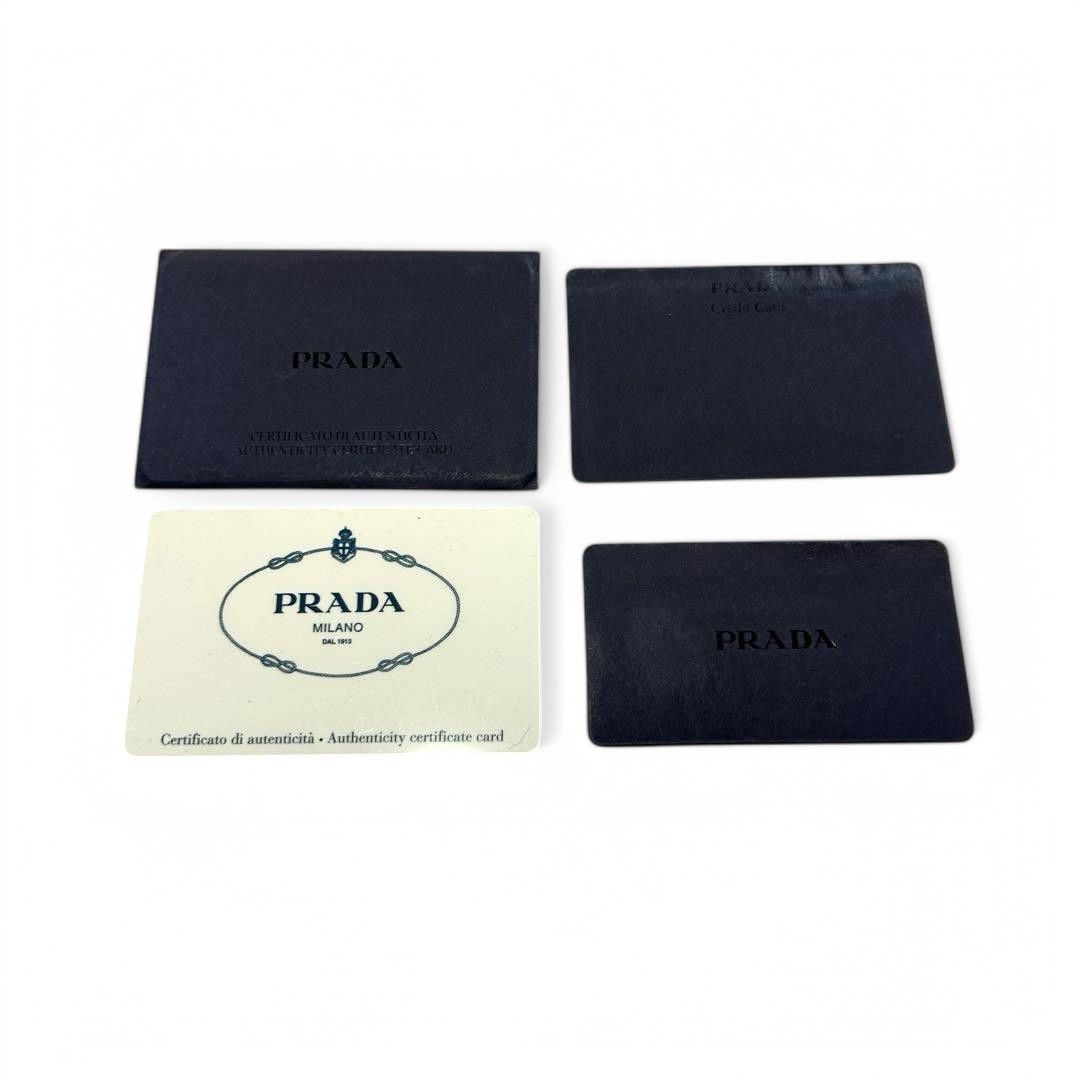 Prada Prada - Milano Black Leather Wallet Bi-fold Folding Size ONE SIZE - 10 Thumbnail