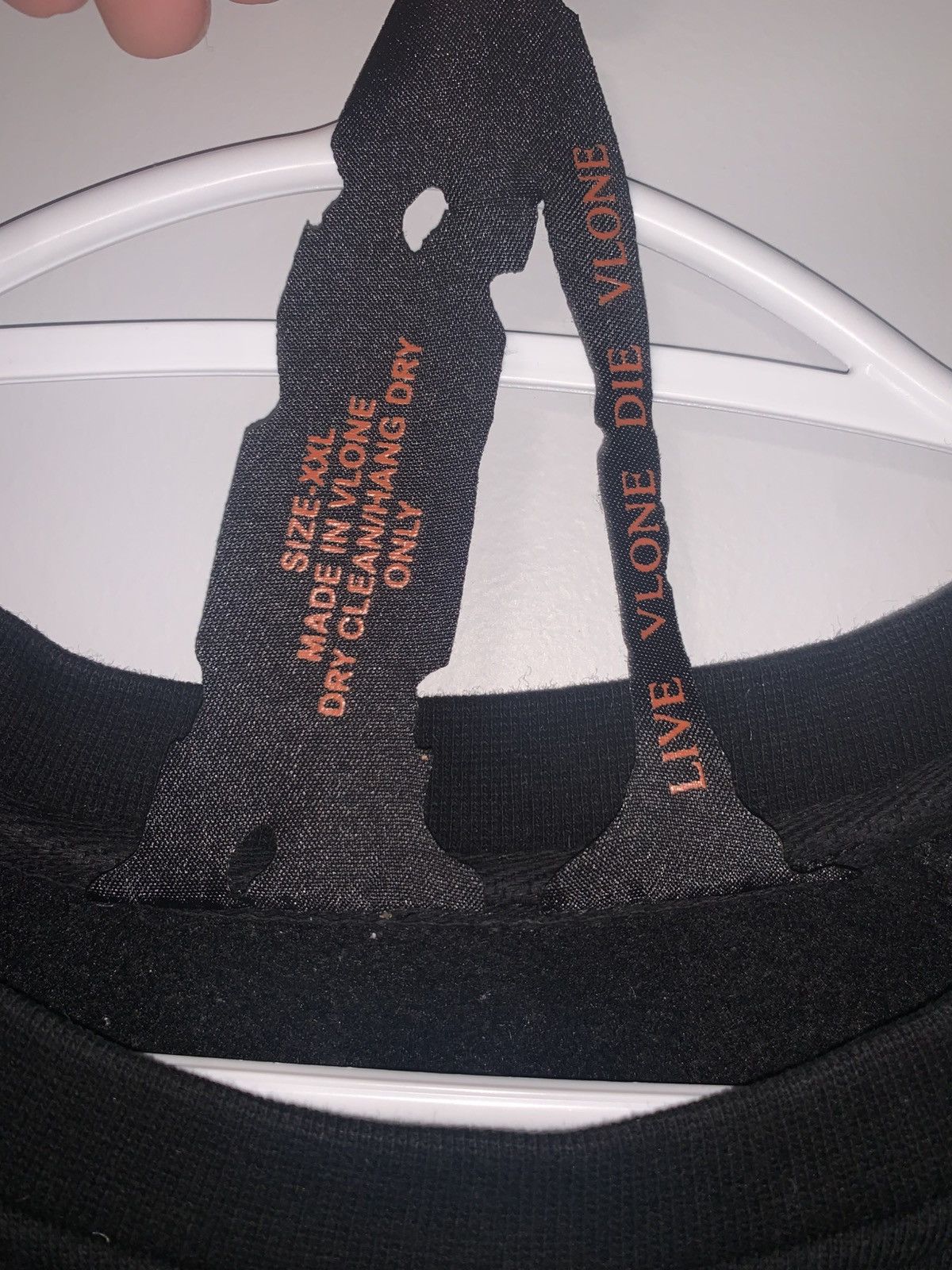 Vlone Vlone Volume Sweater Crewneck Lightning Logo Black White Size US XXL / EU 58 / 5 - 7 Thumbnail