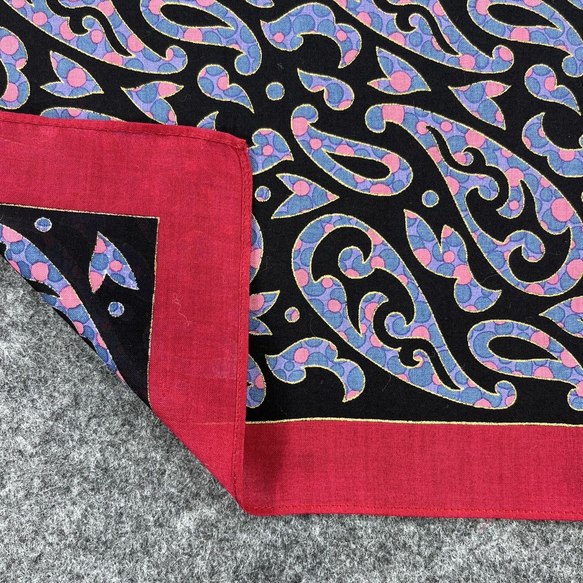 Hanae Mori × Vintage Hanae Mori Handkerchief / Bandana / Neckerchief B708 Size ONE SIZE - 6 Thumbnail