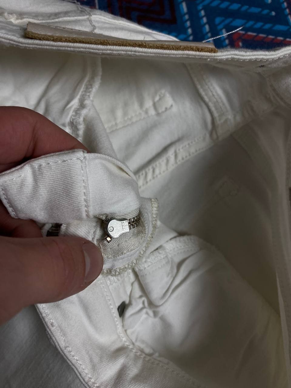 Allsaints Allsaints jeans white vintage crazy Y2K size 28 streetwear Size 28" / US 6 / IT 42 - 5 Thumbnail