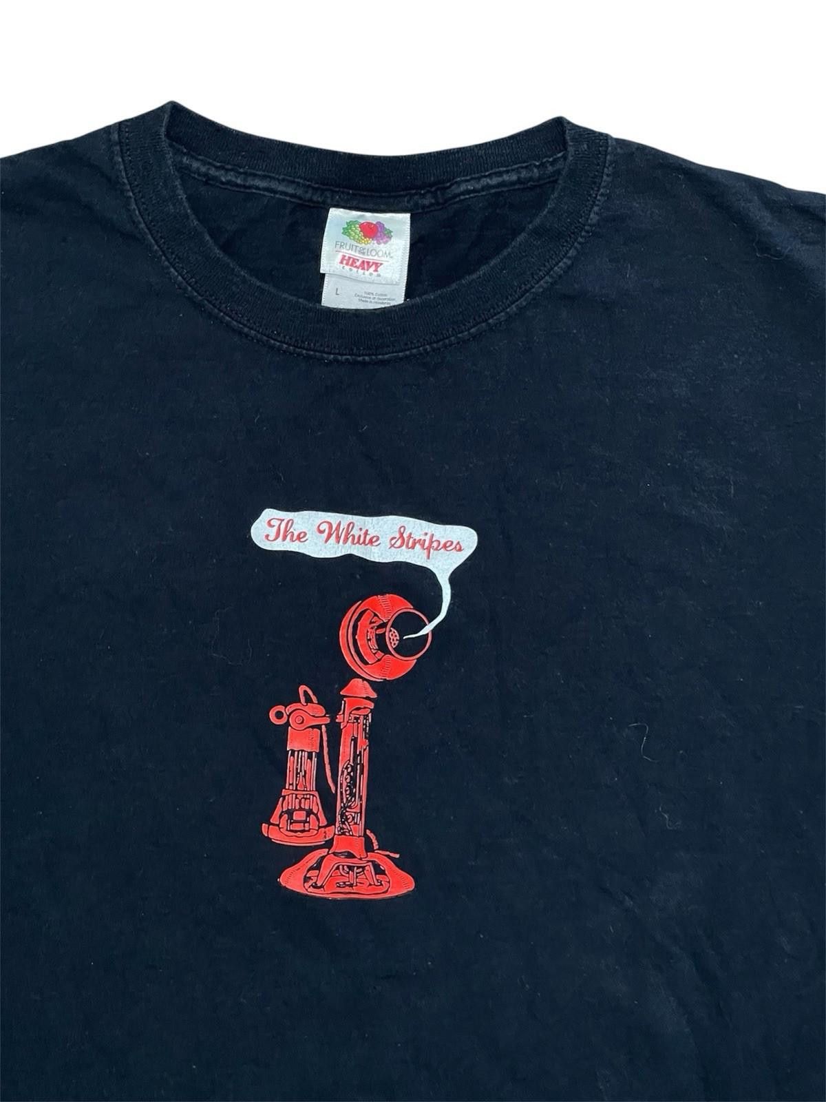 Band Tees VTG 2000 The White Stripes De Stijl Shirt L 20.5”x 27.5” Size US L / EU 52-54 / 3 - 3 Thumbnail