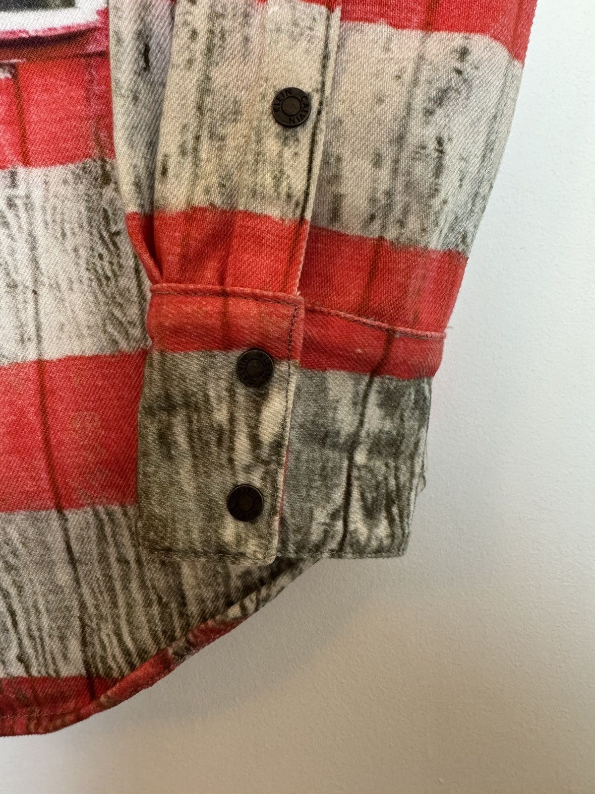 Raf Simons Raf Simons x CK EST. 1978 Americana Landscape Denim Jacket Size US M / EU 48-50 / 2 - 5 Thumbnail