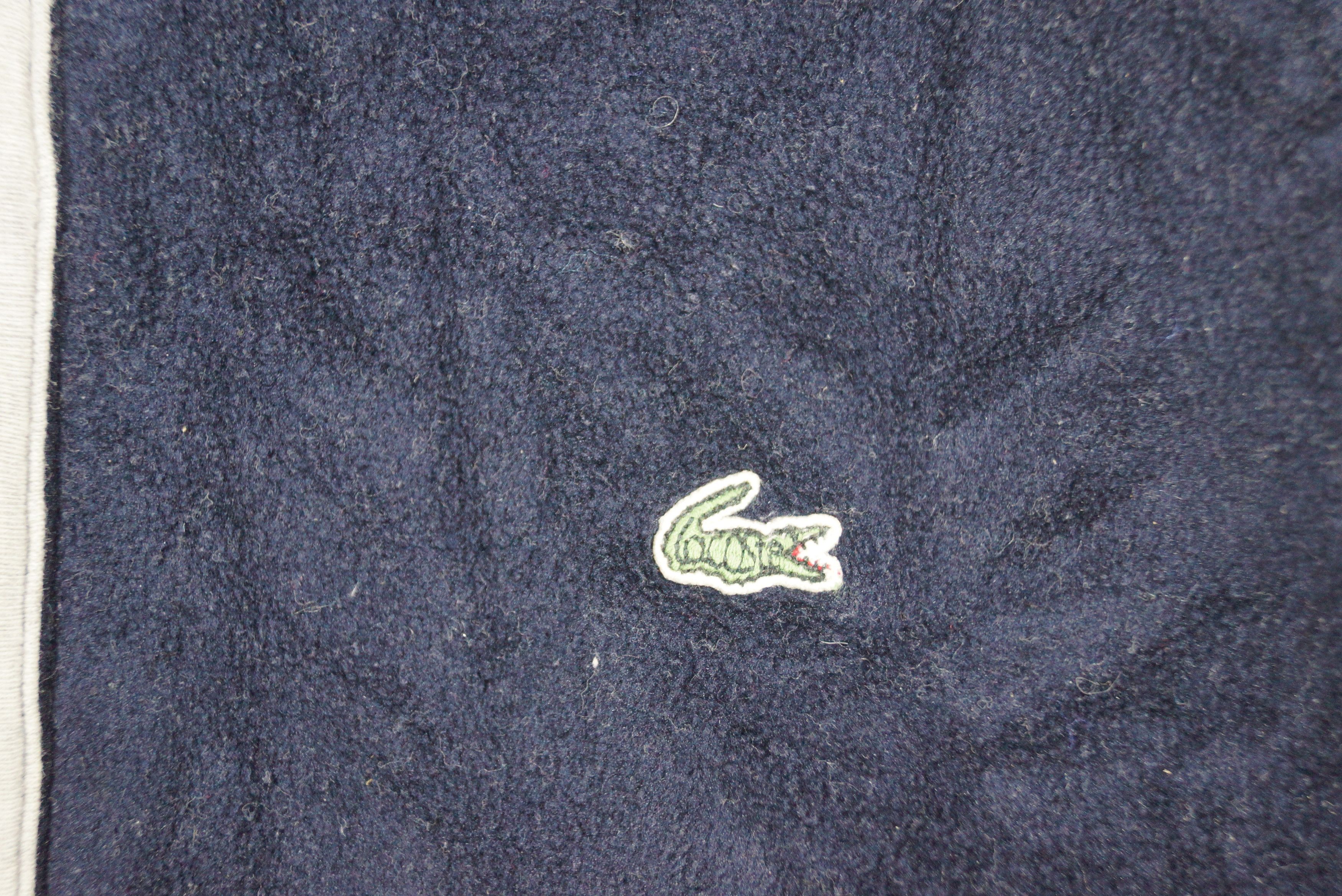 Lacoste × Vintage Vintage Sweater Fleece Lacoste Small Logo Size US M / EU 48-50 / 2 - 2 Thumbnail