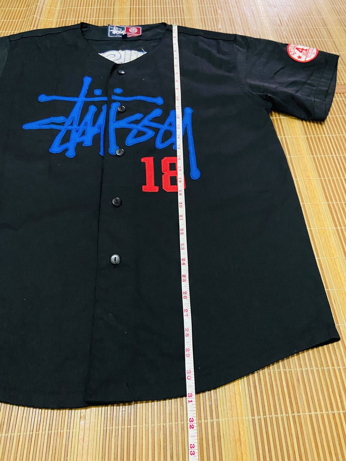 Stussy × Vintage VINTAGE STUSSY BASEBALL SHIRT 🔥🔥 Size US L / EU 52-54 / 3 - 8 Thumbnail