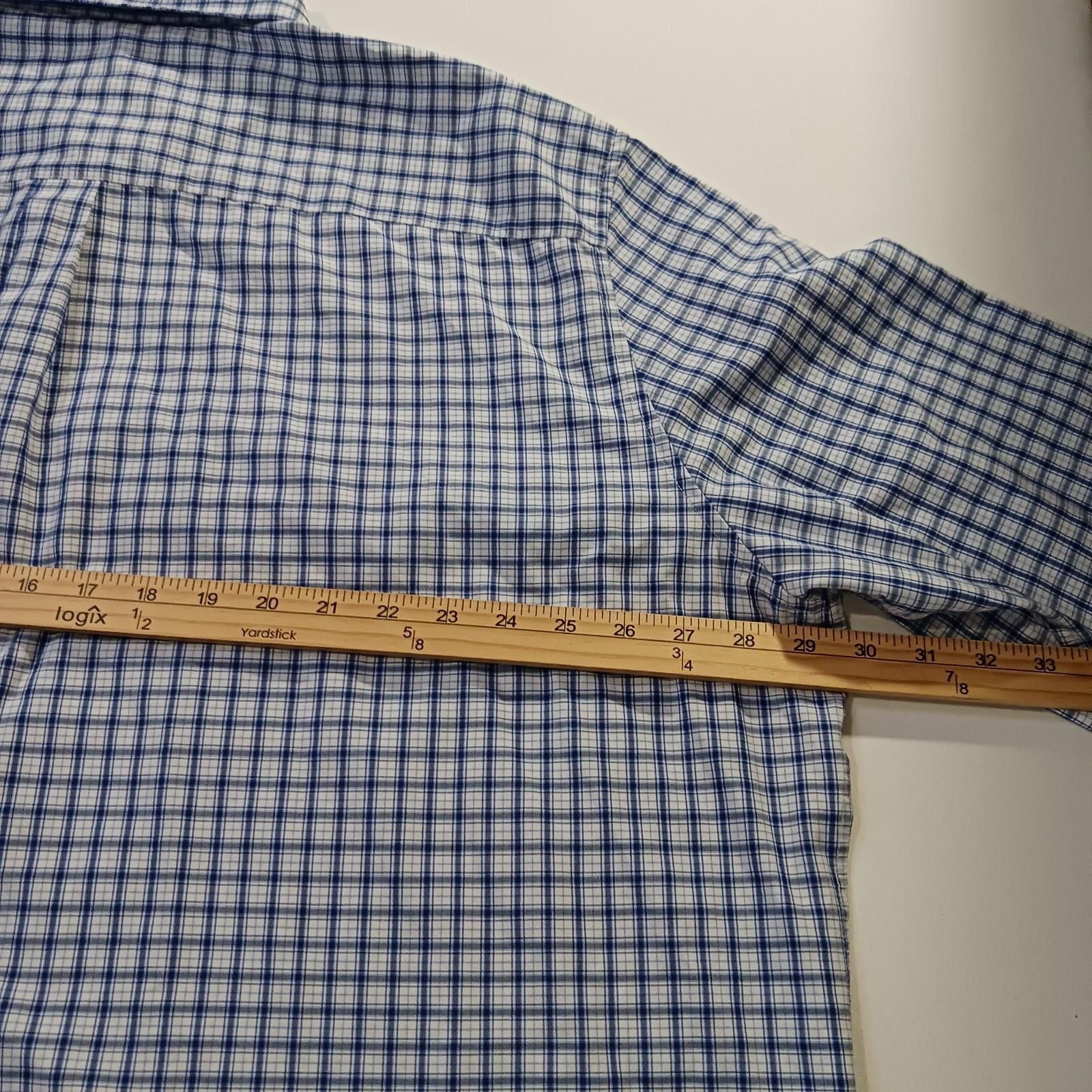 Other Classic Collection Regular Fit Men's Blue & White Shirt 3XL Size US XXL / EU 58 / 5 - 6 Thumbnail