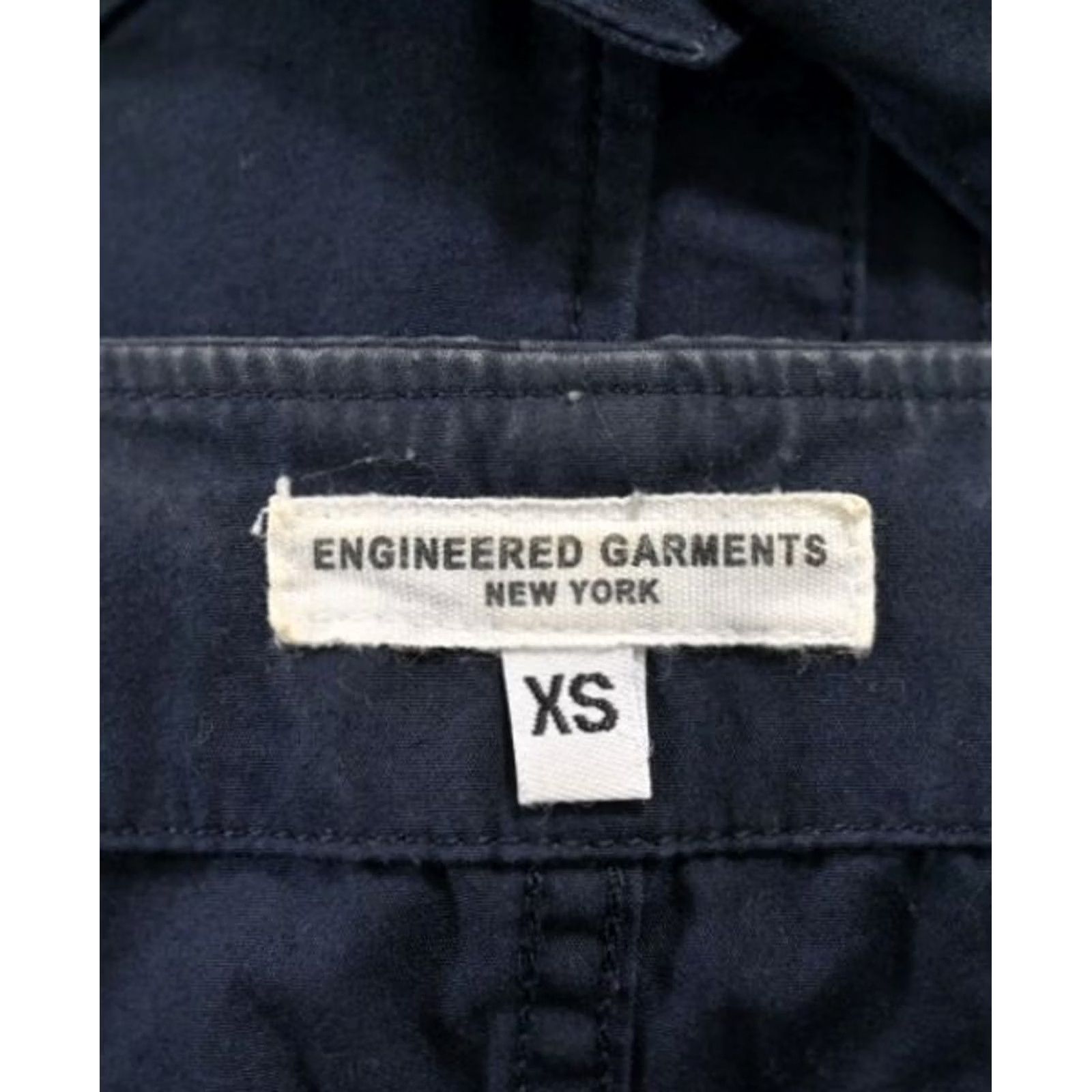 Engineered Garments Engineered Garments Open-back Vest Navy XS Cotton Casual good condition Size US XS / EU 42 / 0 - 3 Thumbnail