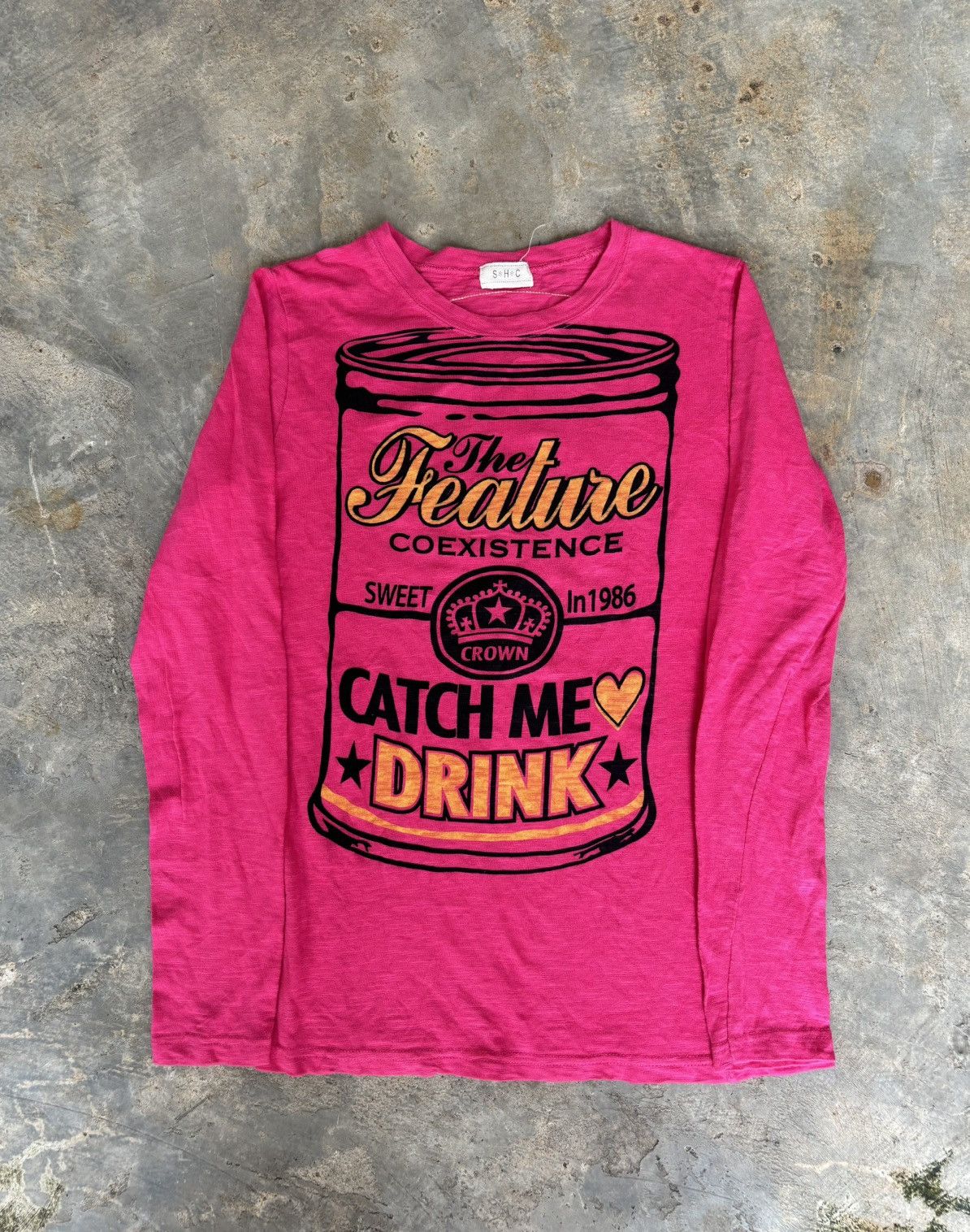 Hysteric Glamour Y2k SHC Catch me Drink Longsleeve Size M / US 6-8 / IT 42-44 - 1 Thumbnail