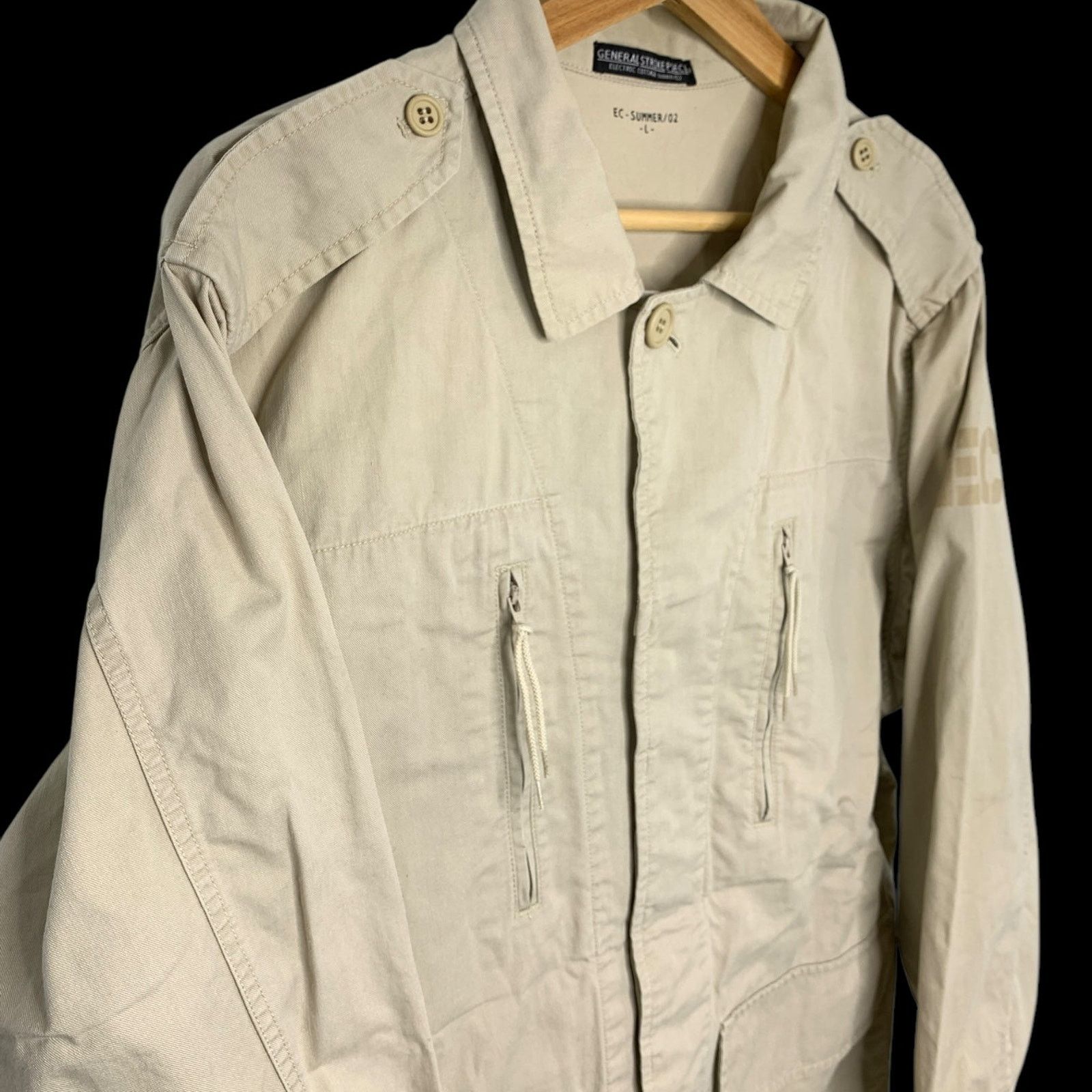 Electric Cottage '02 EC Field Jacket (Tan) Size US L / EU 52-54 / 3 - 3 Thumbnail