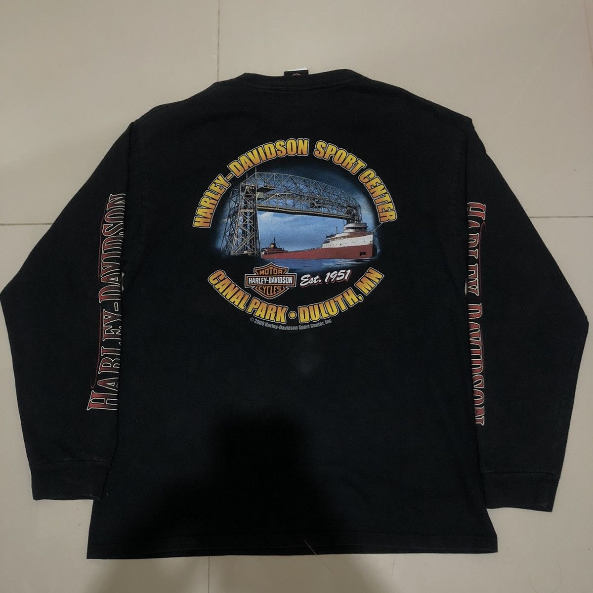 Harley Davidson × Vintage HARLEY DAVIDSON Size US L / EU 52-54 / 3 - 2 Thumbnail