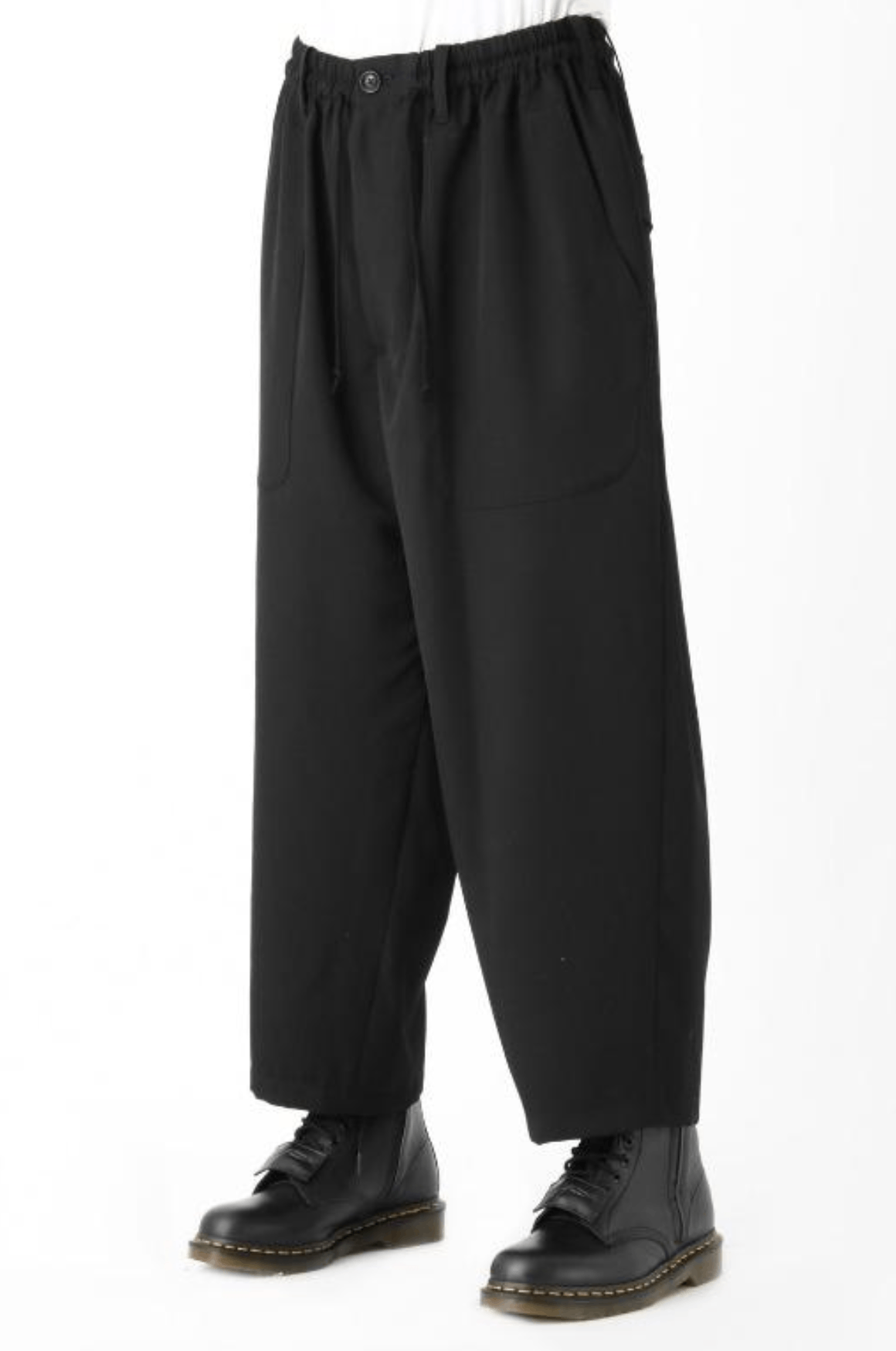 Yohji Yamamoto Yohji Yamamoto Pour Homme - Army Gabardine Wide Pants Size US 32 / EU 48 - 3 Thumbnail