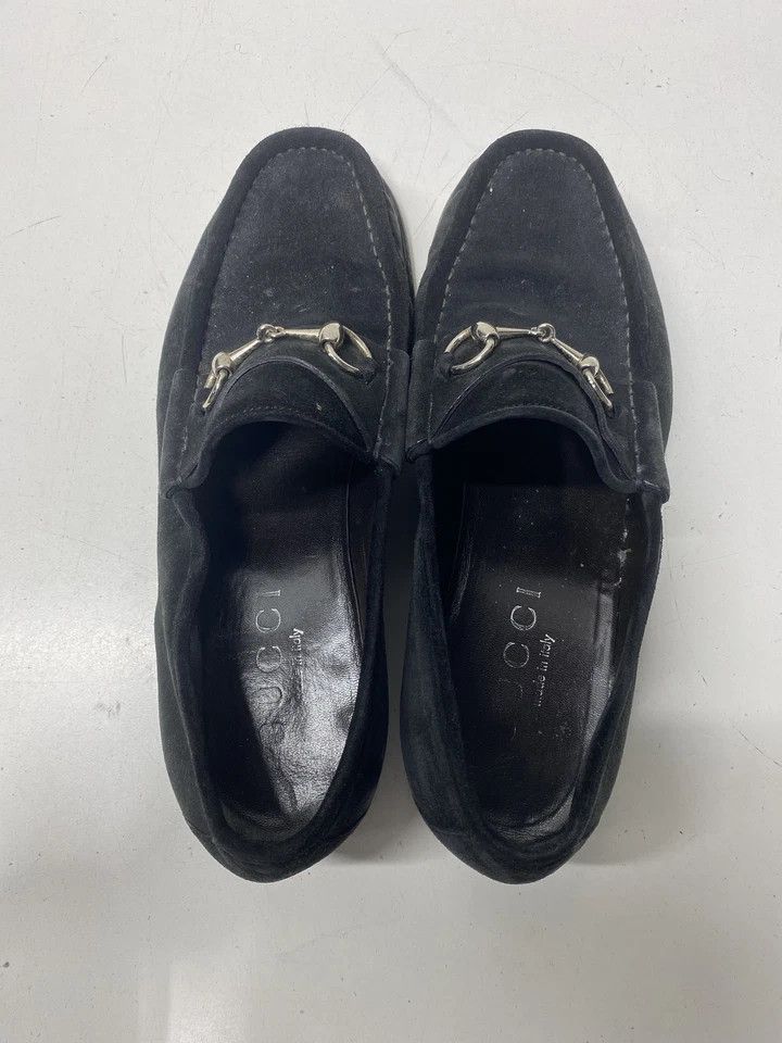 Gucci × Tom Ford × Vintage Gucci Horsebit Loafers Black Leather Size 9.5 Italy Slip On Size US 9.5 / EU 42-43 - 7 Thumbnail