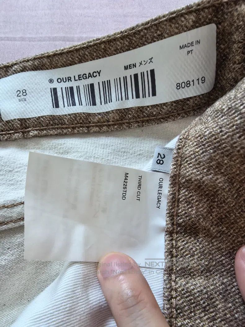 Our Legacy Our Legacy Denim Jeans Size US 28 / EU 44 - 4 Thumbnail