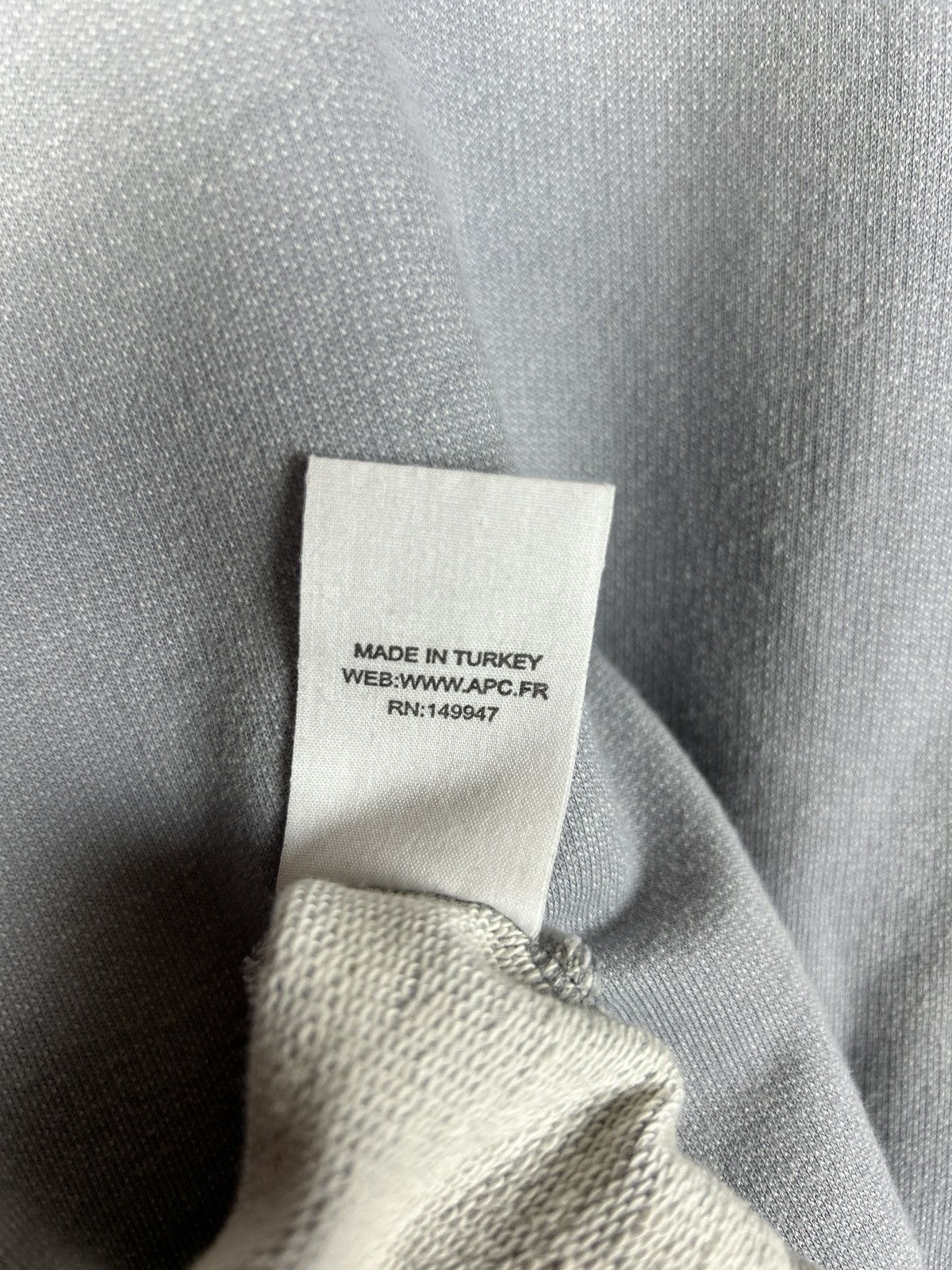 A.P.C. A.P.C Guitar Eagle Bird Sweatshirt Crewneck Blue Size M Size US M / EU 48-50 / 2 - 9 Thumbnail