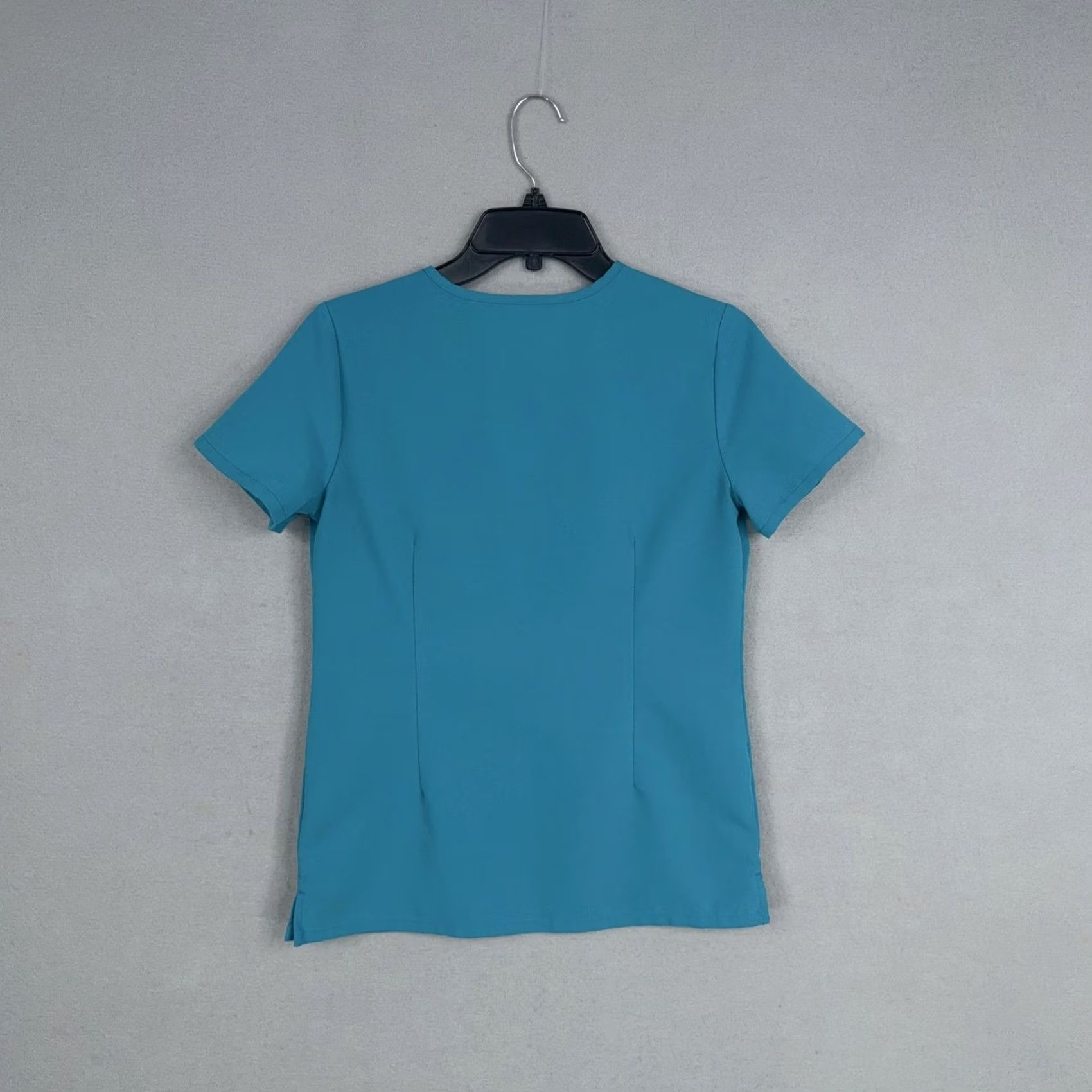 Vintage FIGS Technical Collection Scrub Top Womens XXS Blue V Neck Pockets Stretch Size XXS / US 00 / IT 34 - 6 Thumbnail