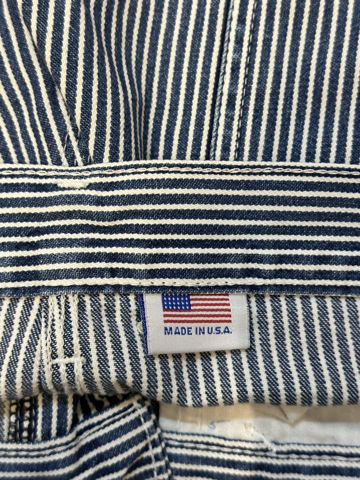Pointer vintage Pointer hickory striped carpenter shortpant. Size US 33 - 16 Thumbnail