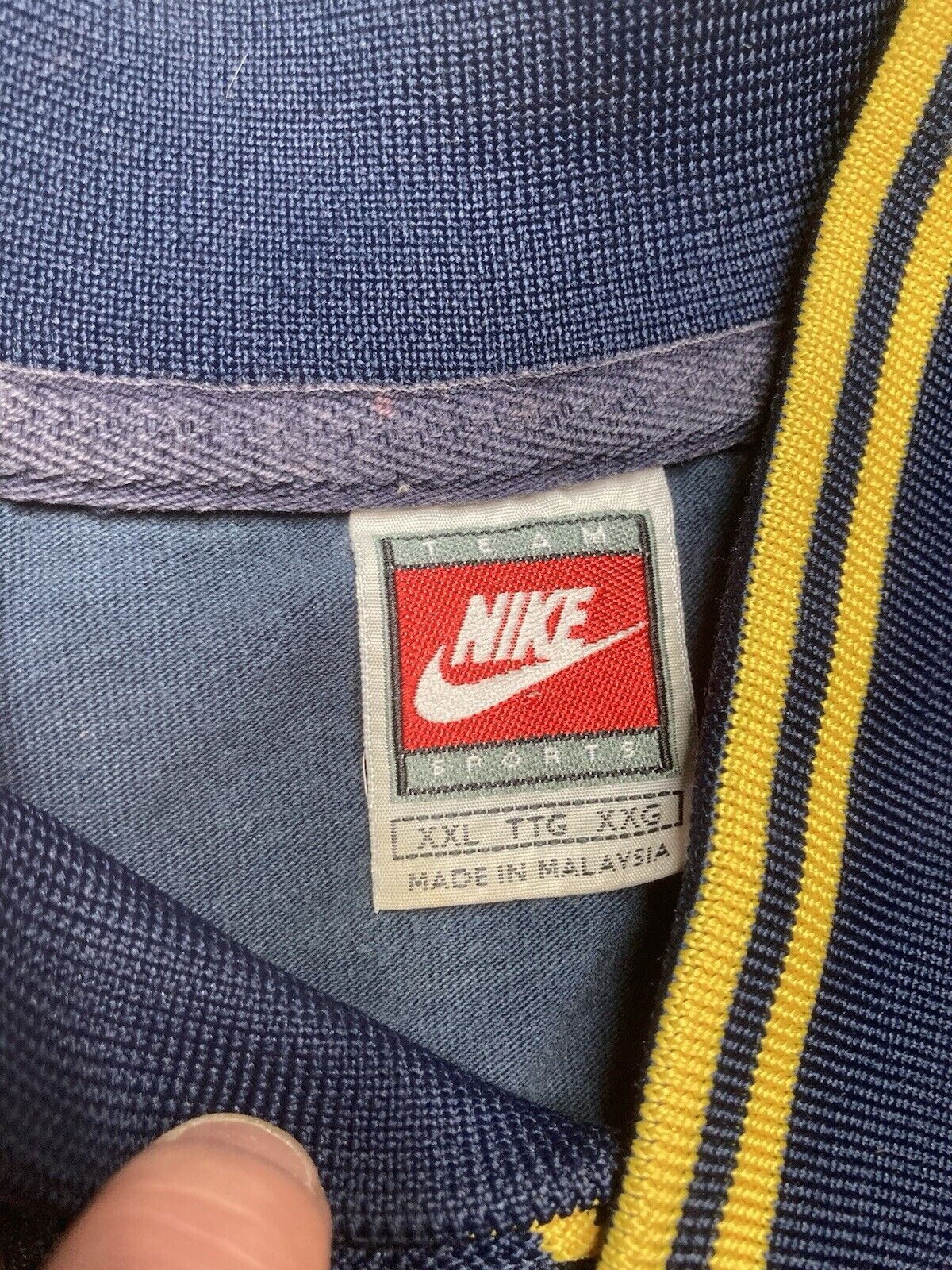 Nike × Vintage Nike warmup shooting shirt university of Michigan swoosh XXL Size US XXL / EU 58 / 5 - 5 Thumbnail