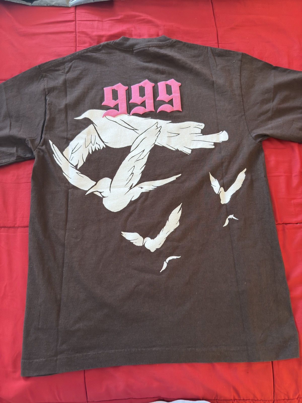 Revenge Revenge x Juice WRLD 999 Dove Tee brown M Size US M / EU 48-50 / 2 - 2 Thumbnail