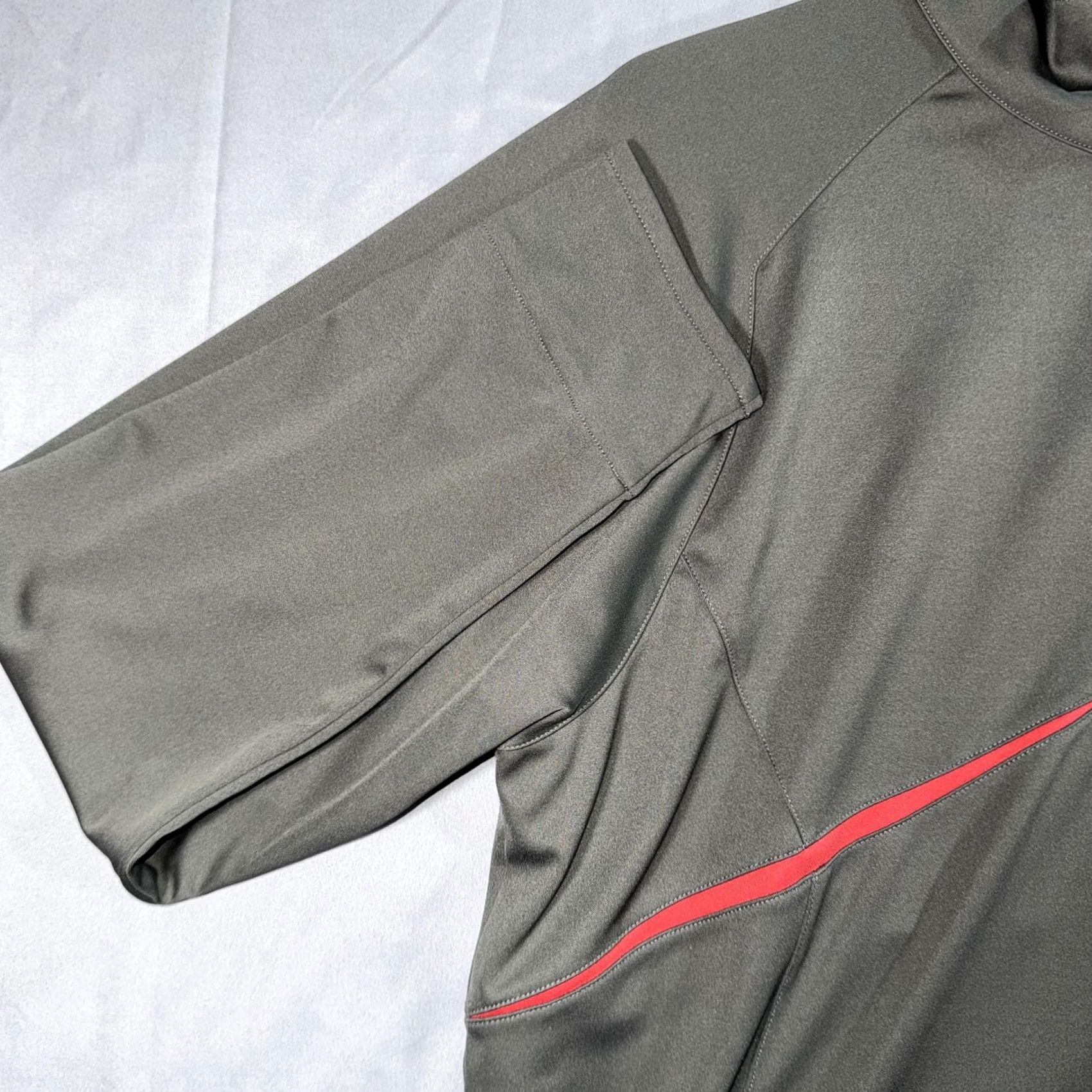 Vintage Zero Restriction Tour Series Pullover Mens Small Gray 1/4 Zip Long Sleeve Golf Lightweight Raglan Sleeve Mock Neck Size US S / EU 44-46 / 1 - 6 Thumbnail