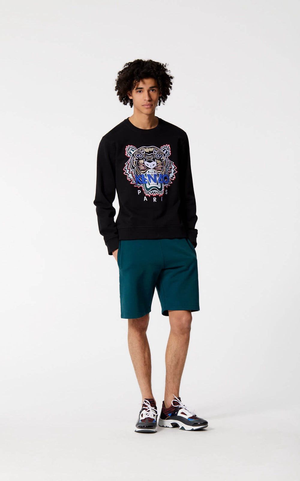 Kenzo 🐯 Kenzo Black Tiger Sweatshirt Size M Size US M / EU 48-50 / 2 - 5 Thumbnail