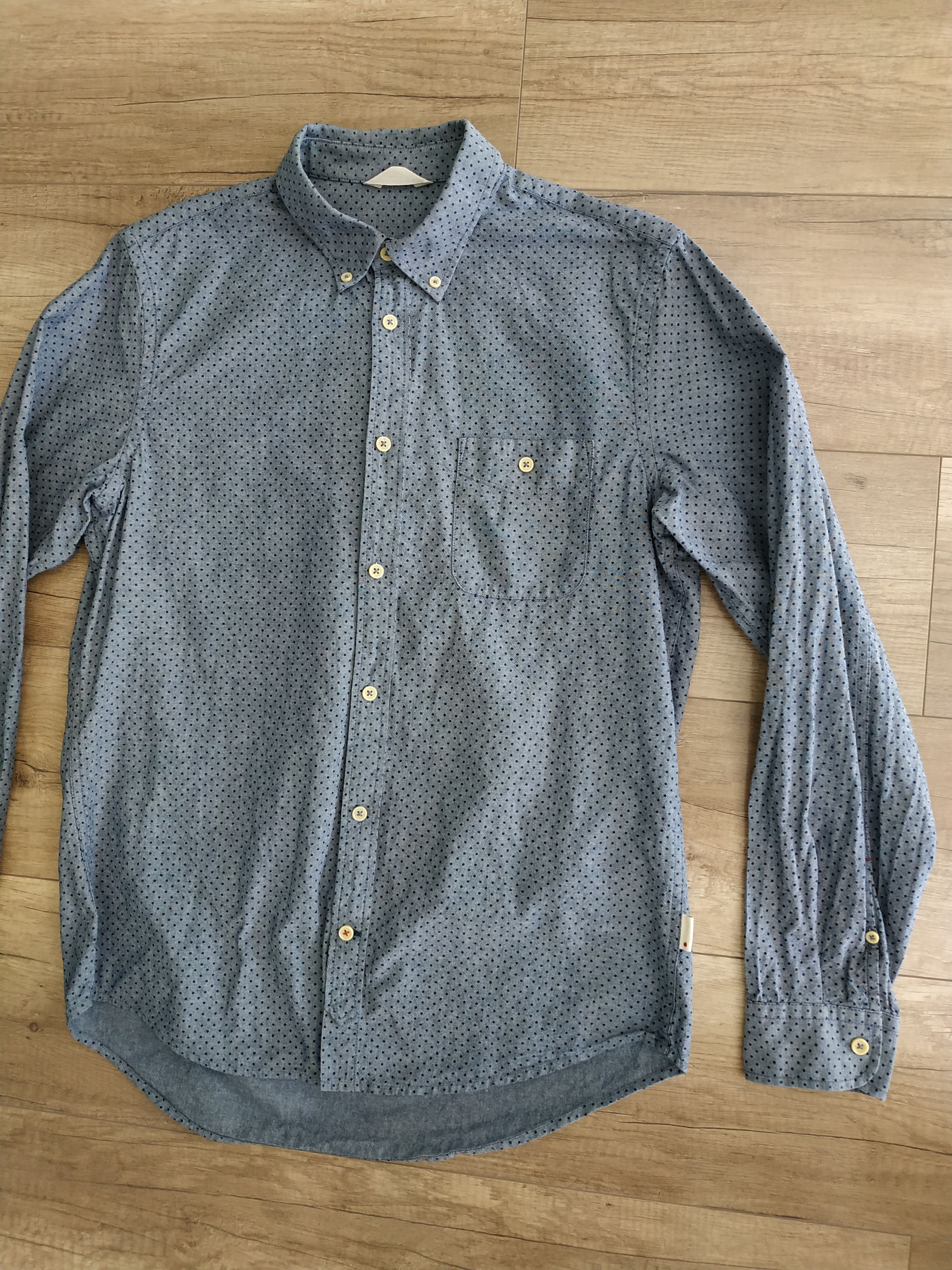 NN07 NN07 No Nationality Men's Vintage Button Up Shirt, s. LARGE Size US L / EU 52-54 / 3 - 3 Thumbnail