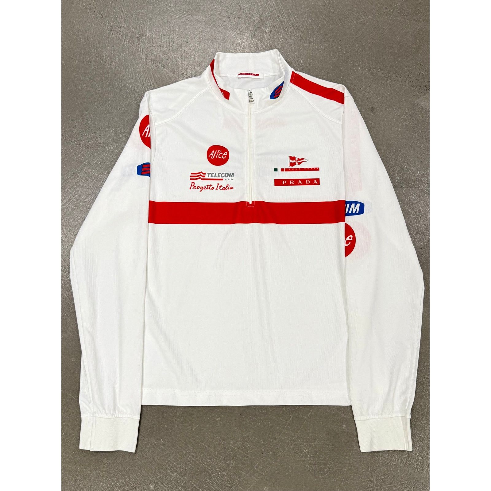 Prada 2006 Prada Luna Rossa sailing team technical longsleeve Size US L / EU 52-54 / 3 - 1 Thumbnail