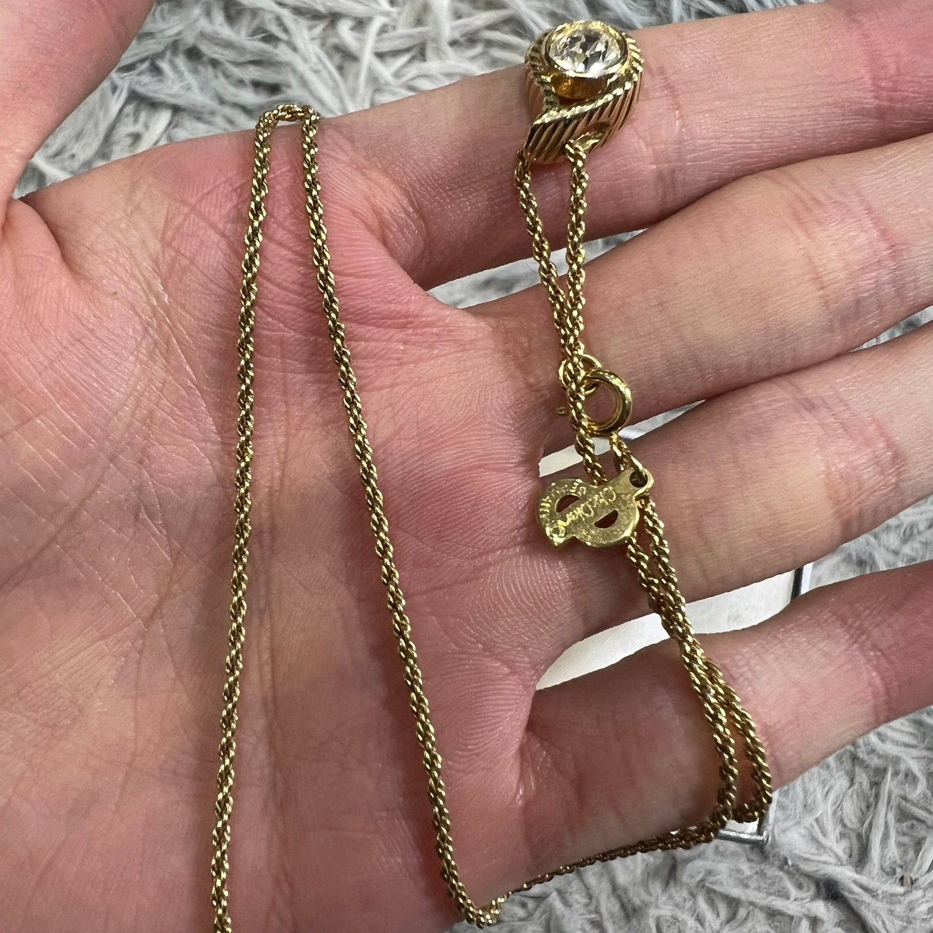 Dior Dior Necklace Size ONE SIZE - 2 Thumbnail