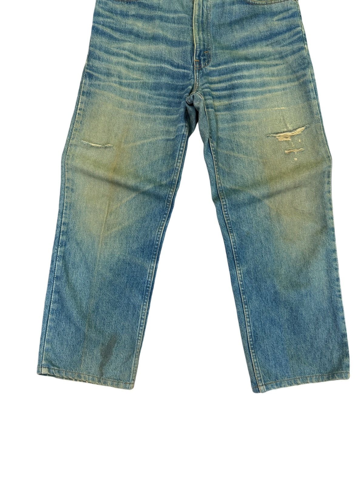 Levi's Vintage Levis 510 Mud Wash Claw Mark Loose Jeans Size US 32 / EU 48 - 6 Thumbnail