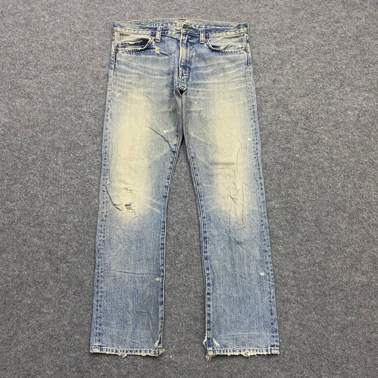 If Six Was Nine 💥Best Offer💥Vintage Rna Inc Distressed Denim Size US 34 / EU 50 - 1 Thumbnail