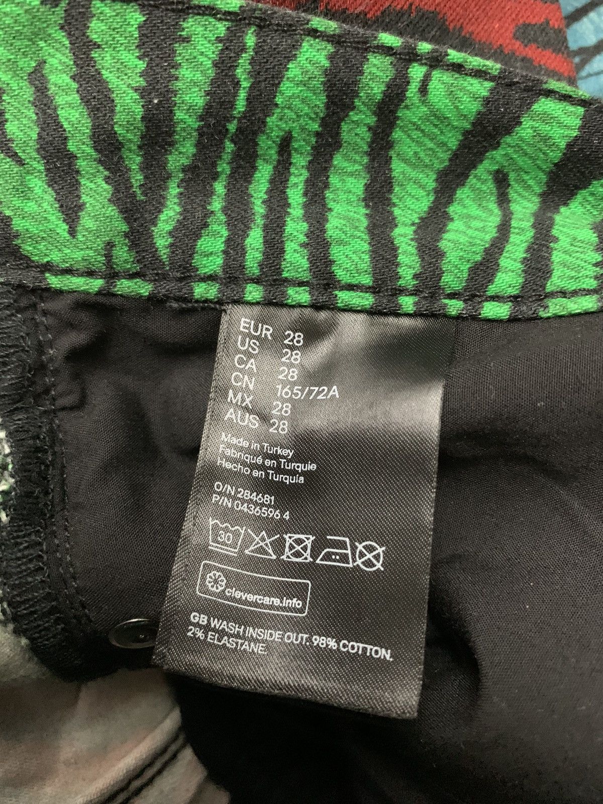 Kenzo Kenzo X H&M Multicolor Pants Size 28" / US 6 / IT 42 - 7 Thumbnail