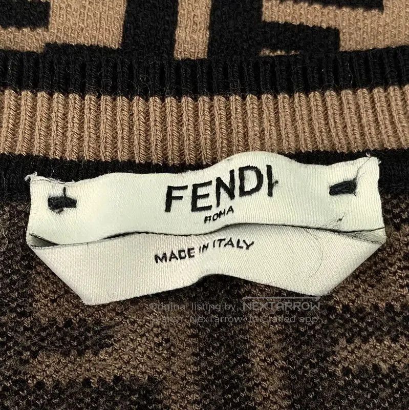 Fendi FENDI Brown Knit Sweater in XS Size . Size XS / US 0-2 / IT 36-38 - 5 Thumbnail
